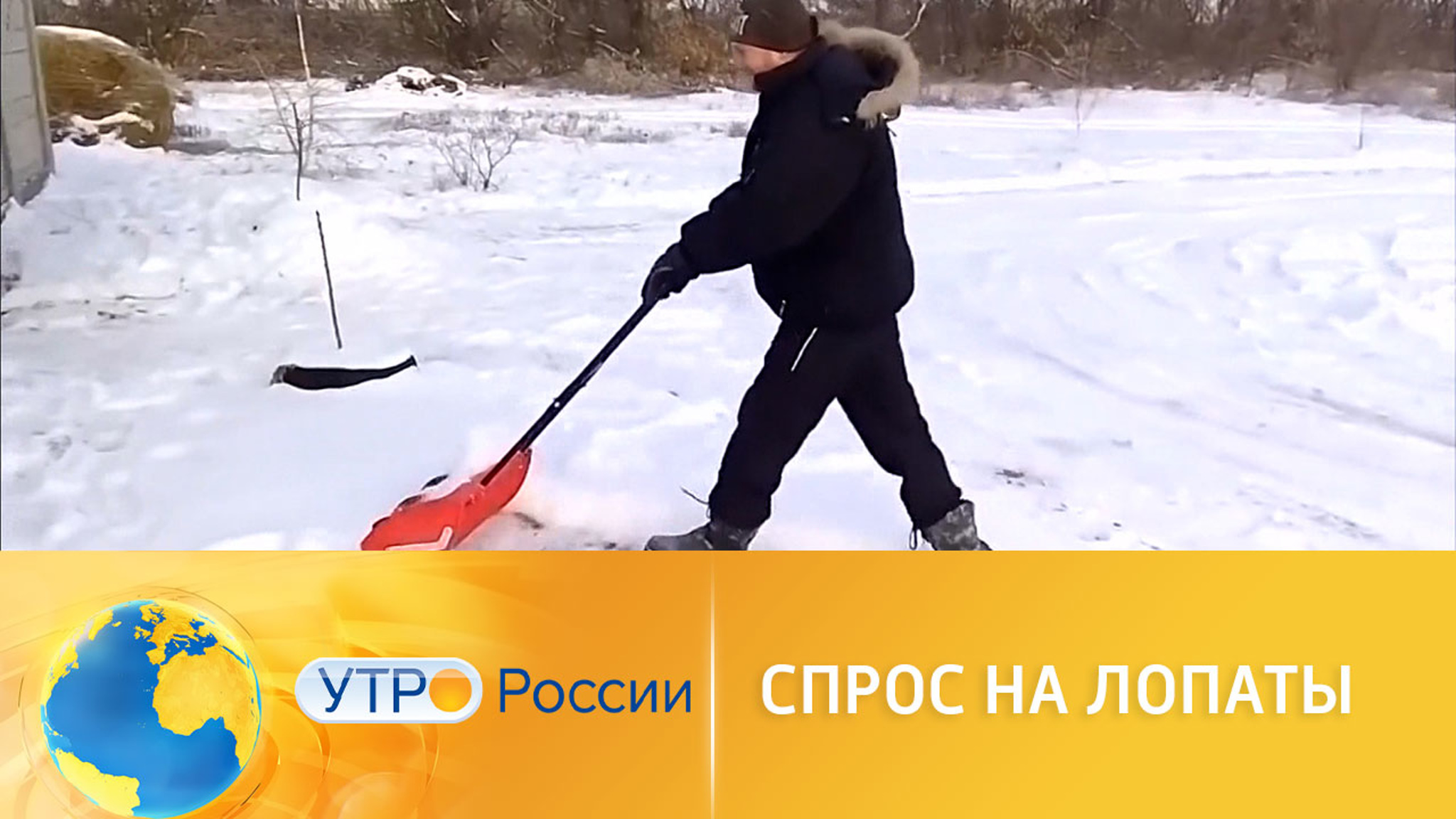 Россияне скупают лопаты из-за снежной погоды