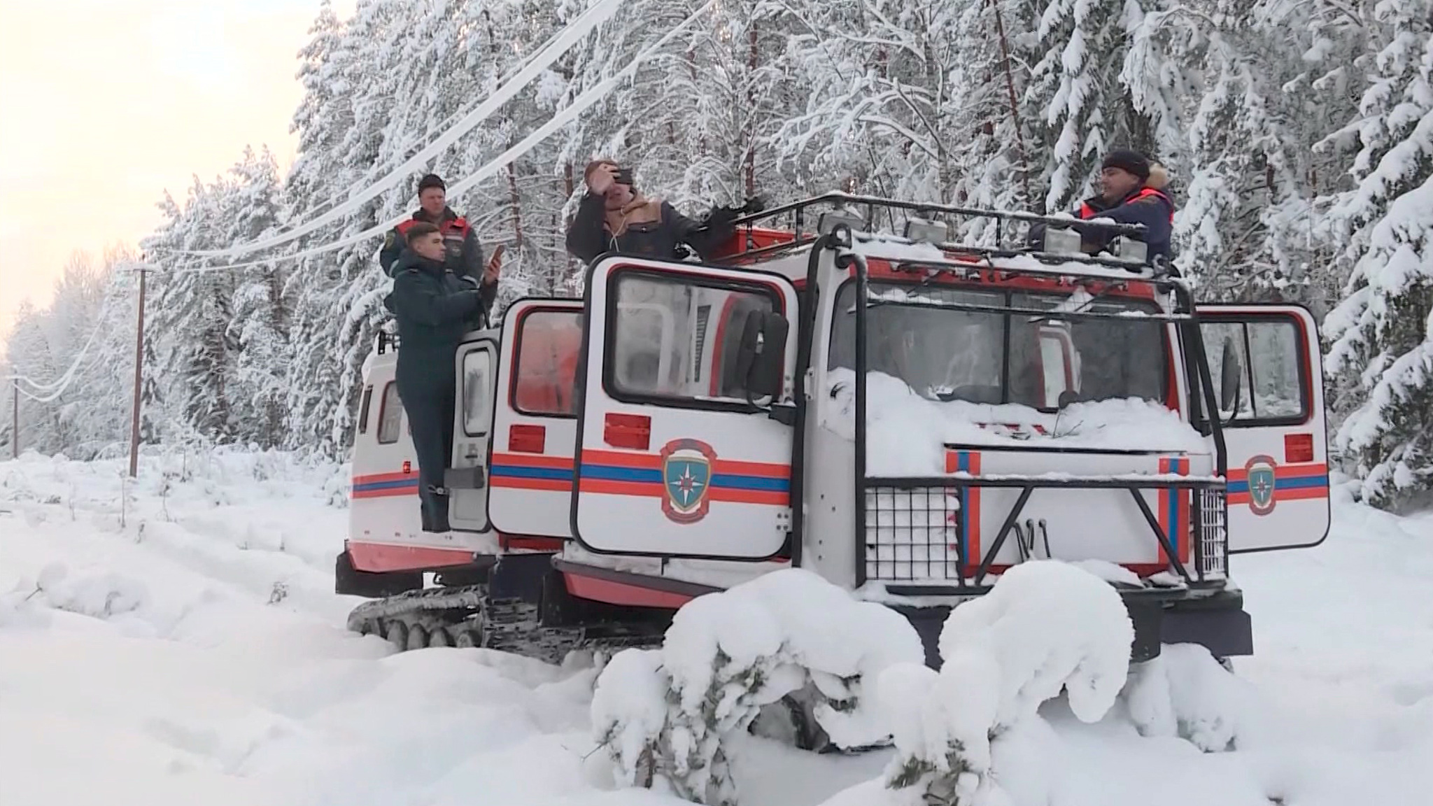 "Россети" устраняют блэкаут в Новгородской области