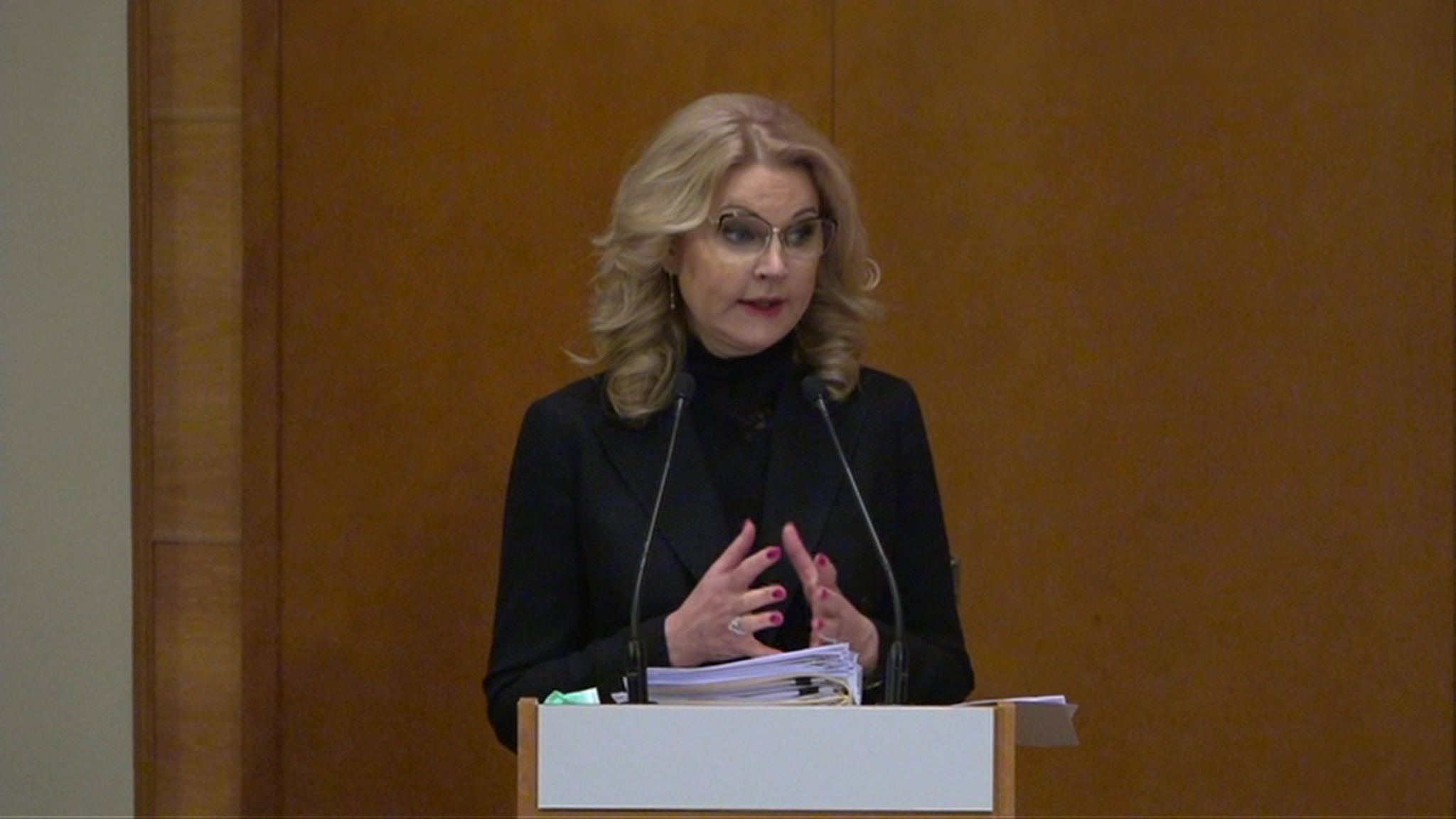 Татьяна Голикова: "омикрон" в России выявлен уже у 16 человек