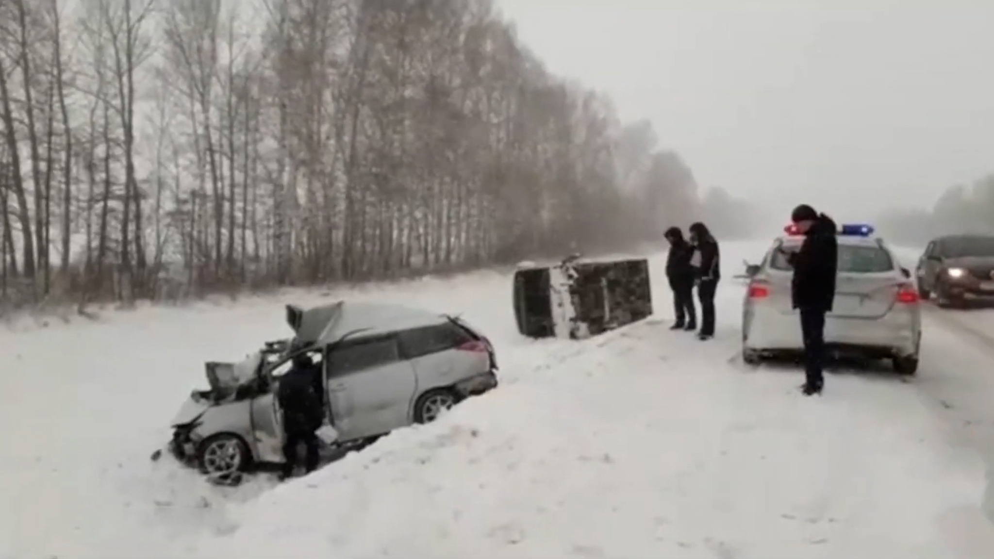 Один человек погиб в ДТП с вахтовым автобусом в Башкирии