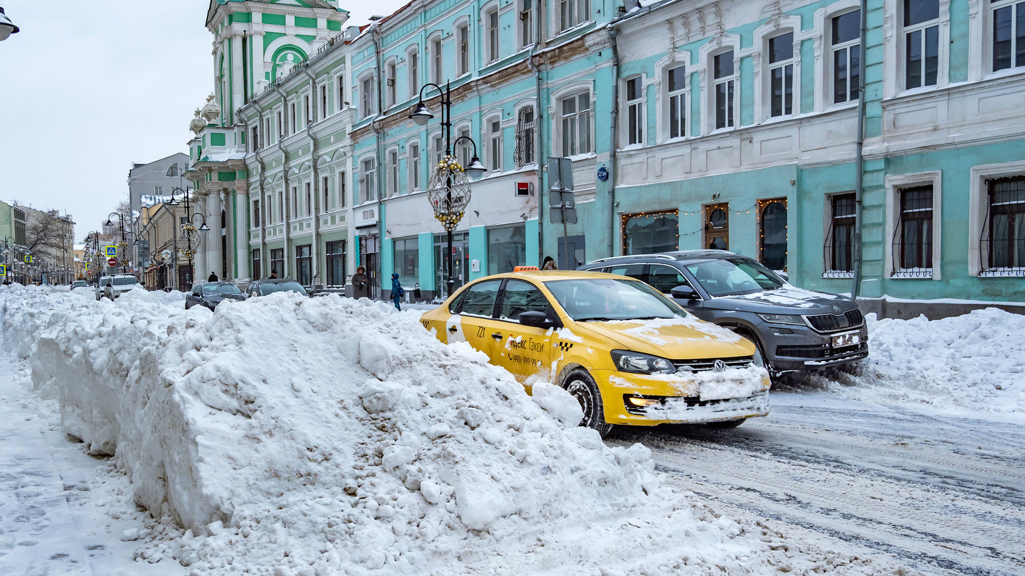 Москва оказалась в барическом поле повышенного атмосферного давления