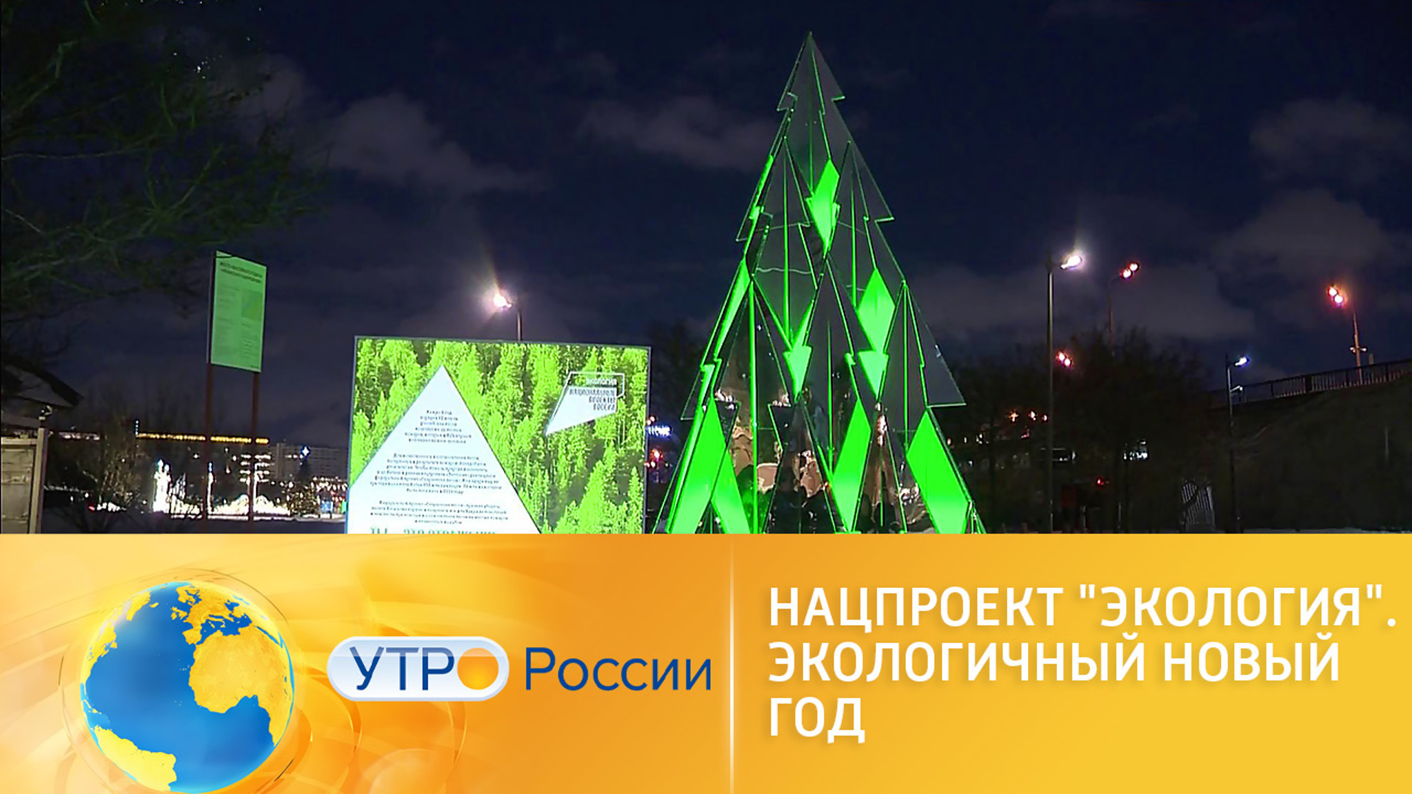 Нацпроект "Экология". Экоелка: акции в поддержку экологичного Нового года
