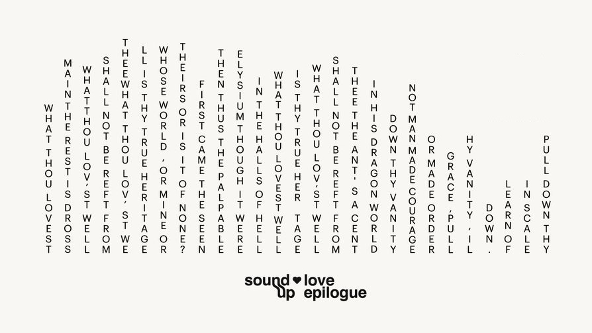 Love.Epilogue: новая музыка, хореография и поэзия на SOUND UP