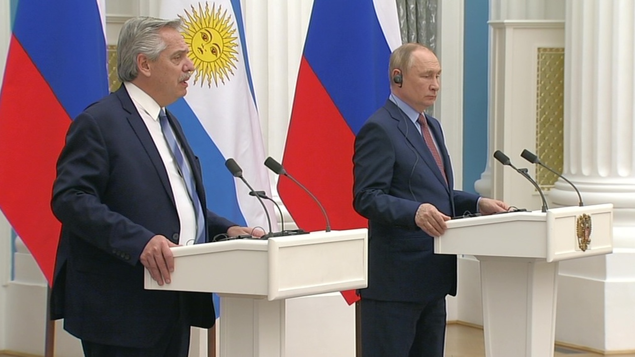 Президент Аргентины рассказал Путину о своей мечте