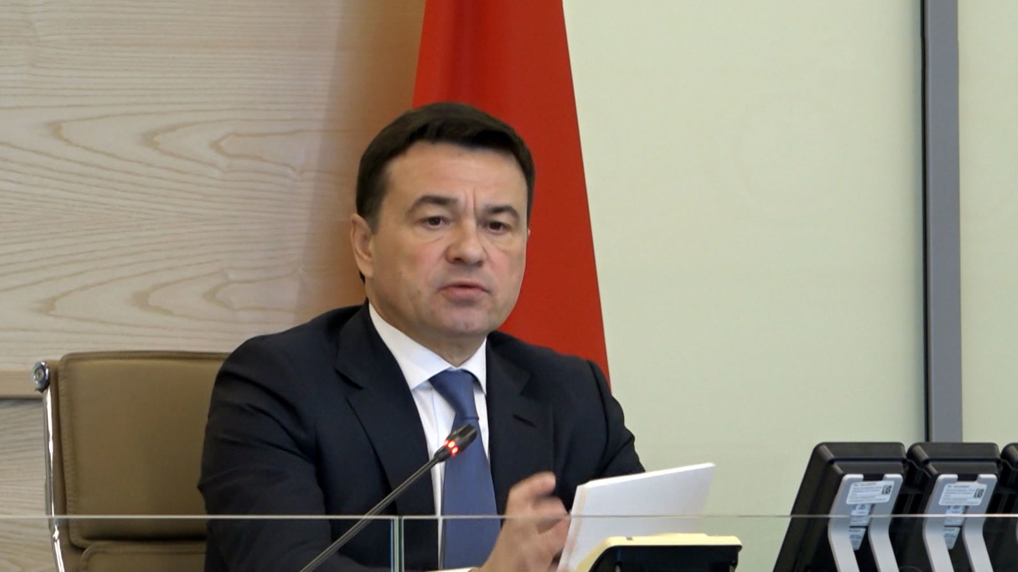 Андрей Воробьев: Подмосковье вышло на "плато" по заболеваемости ковидом