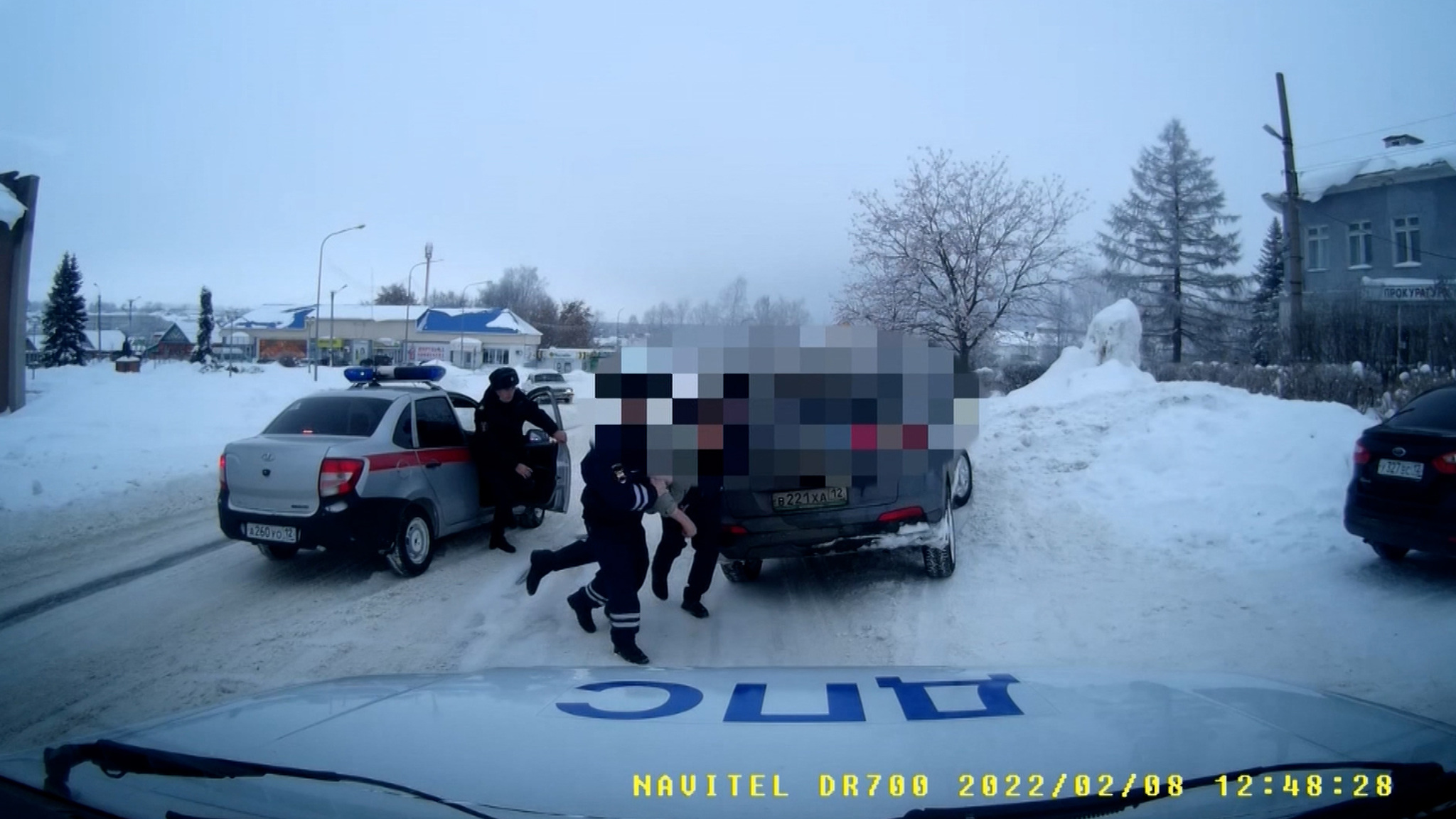 Погоня за пьяным автомобилистом в Марий Эл