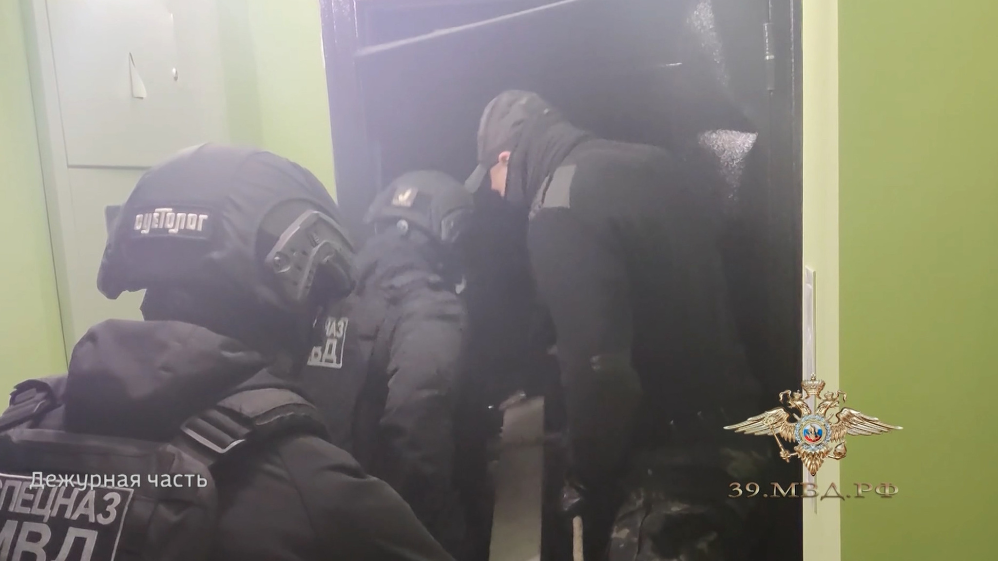 В Калининграде квартиру наркодилера взяли штурмом