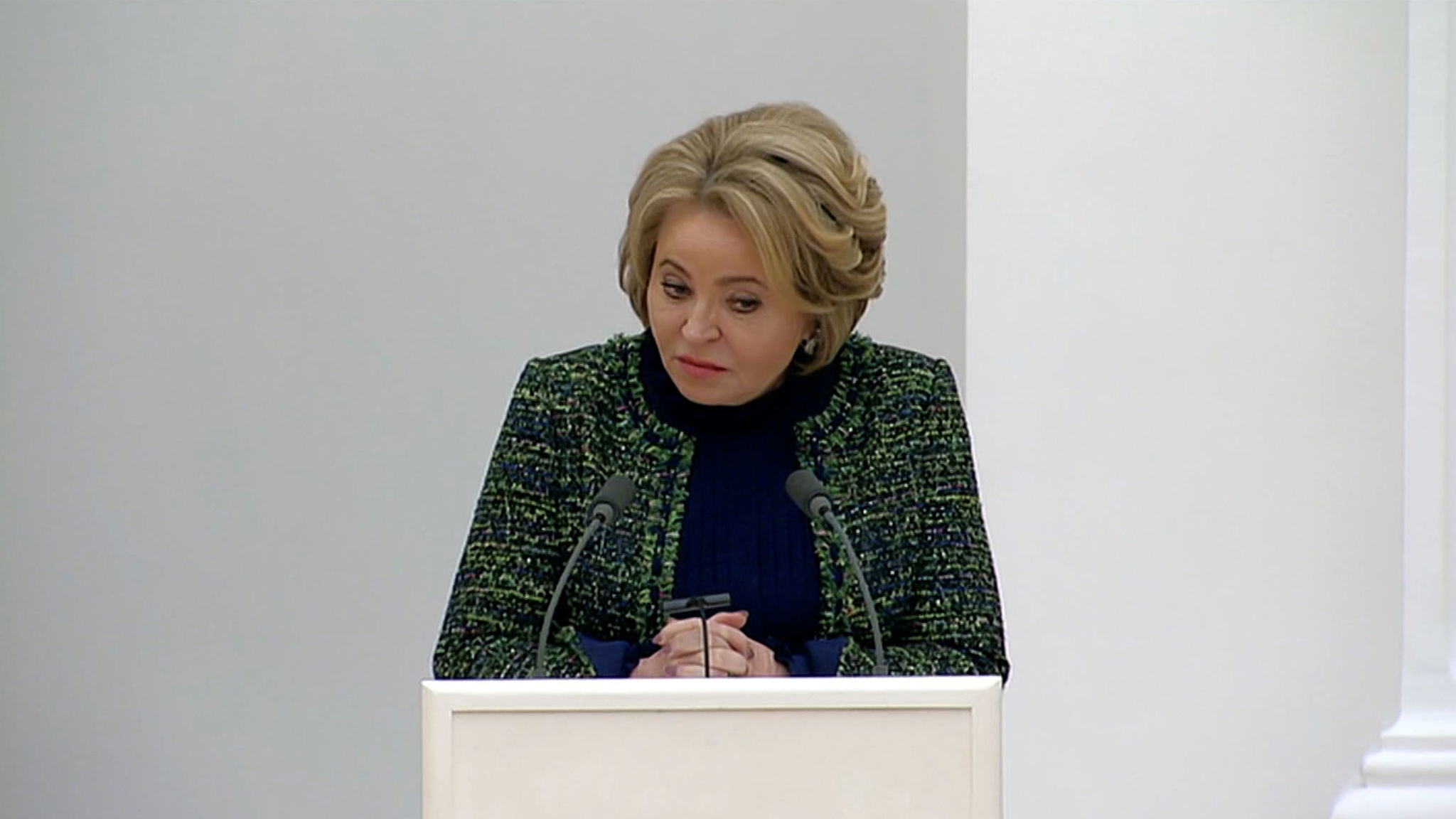 Валентина Матвиенко: пришло время принимать решение по Донбассу