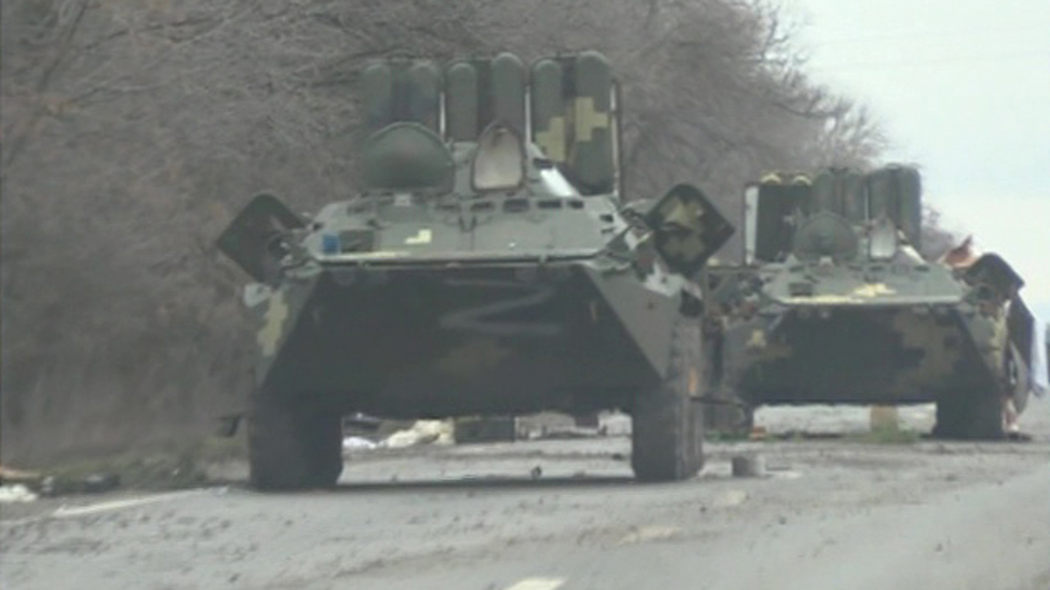Российские военные соединились с частями Народной милиции ЛНР