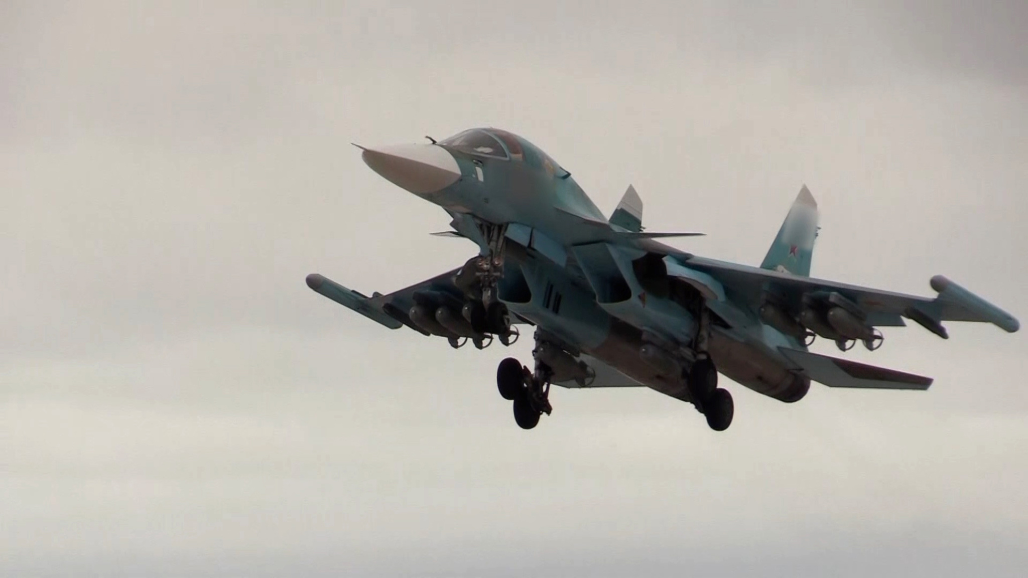 Су-34 уничтожил военный объект Украины
