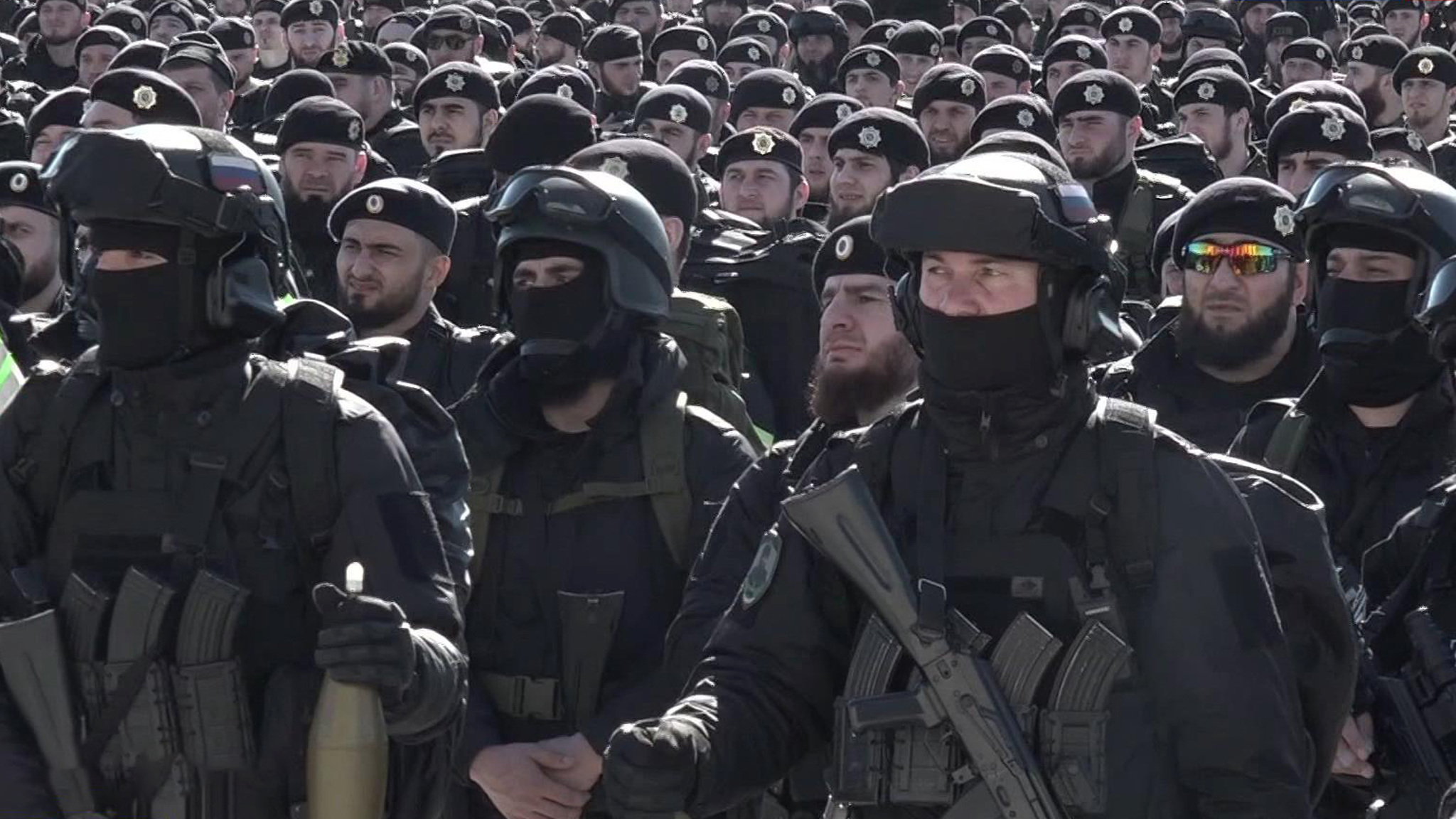 Проверка боевой готовности: перед бойцами выступил Рамзан Кадыров