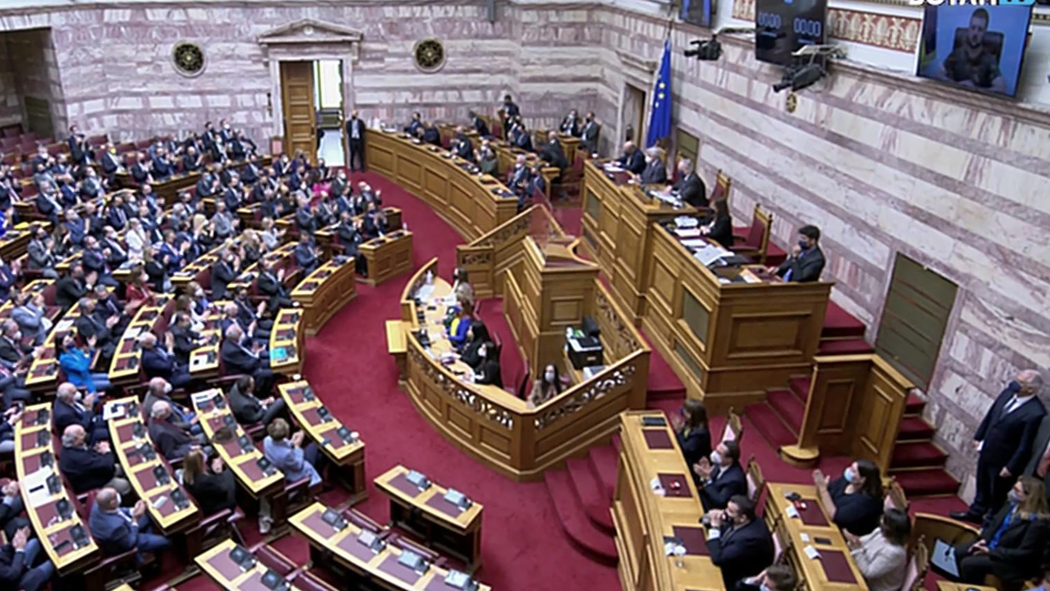 Греческий парламент возмутила выходка Зеленского