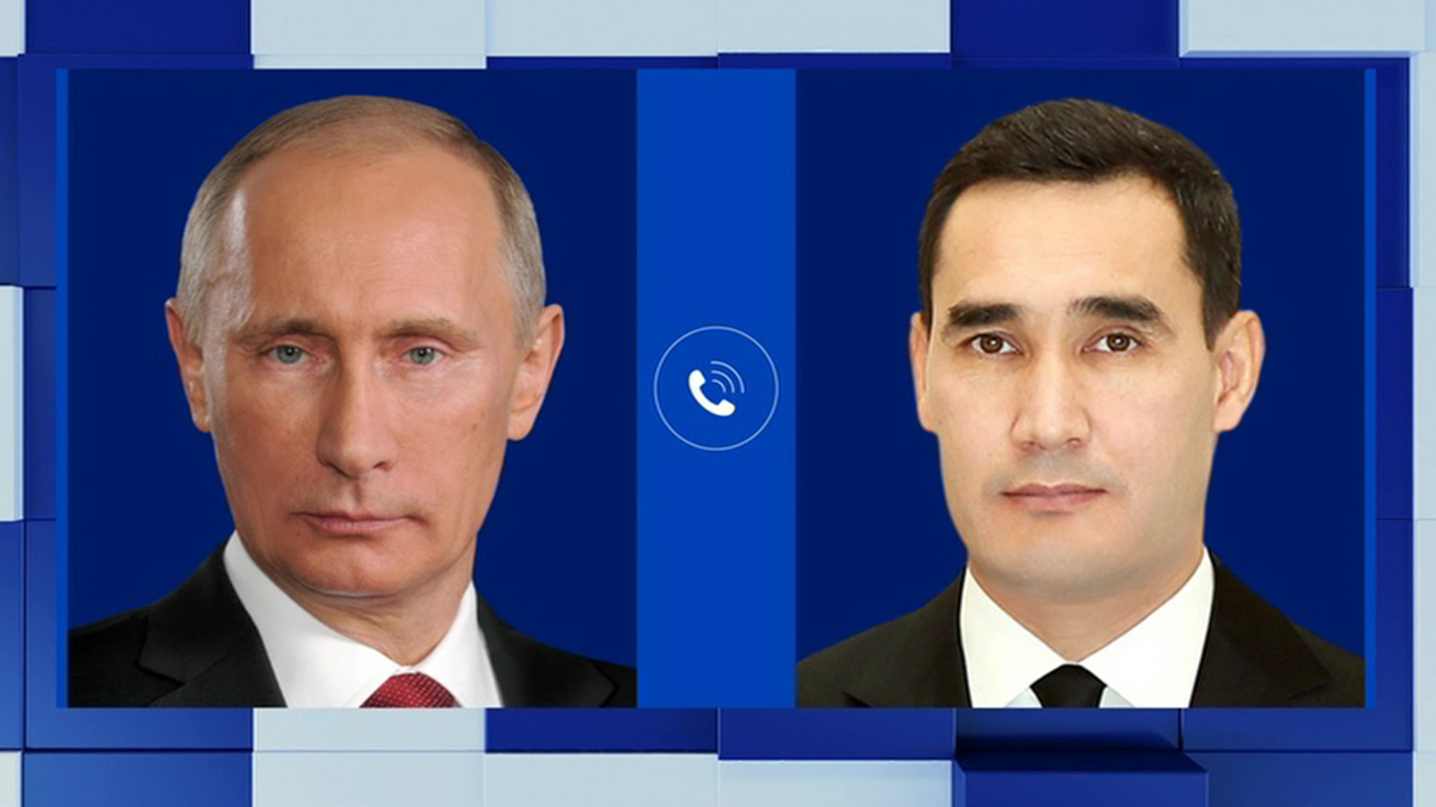 Путин побеседовал с президентами Туркмении и Таджикистана