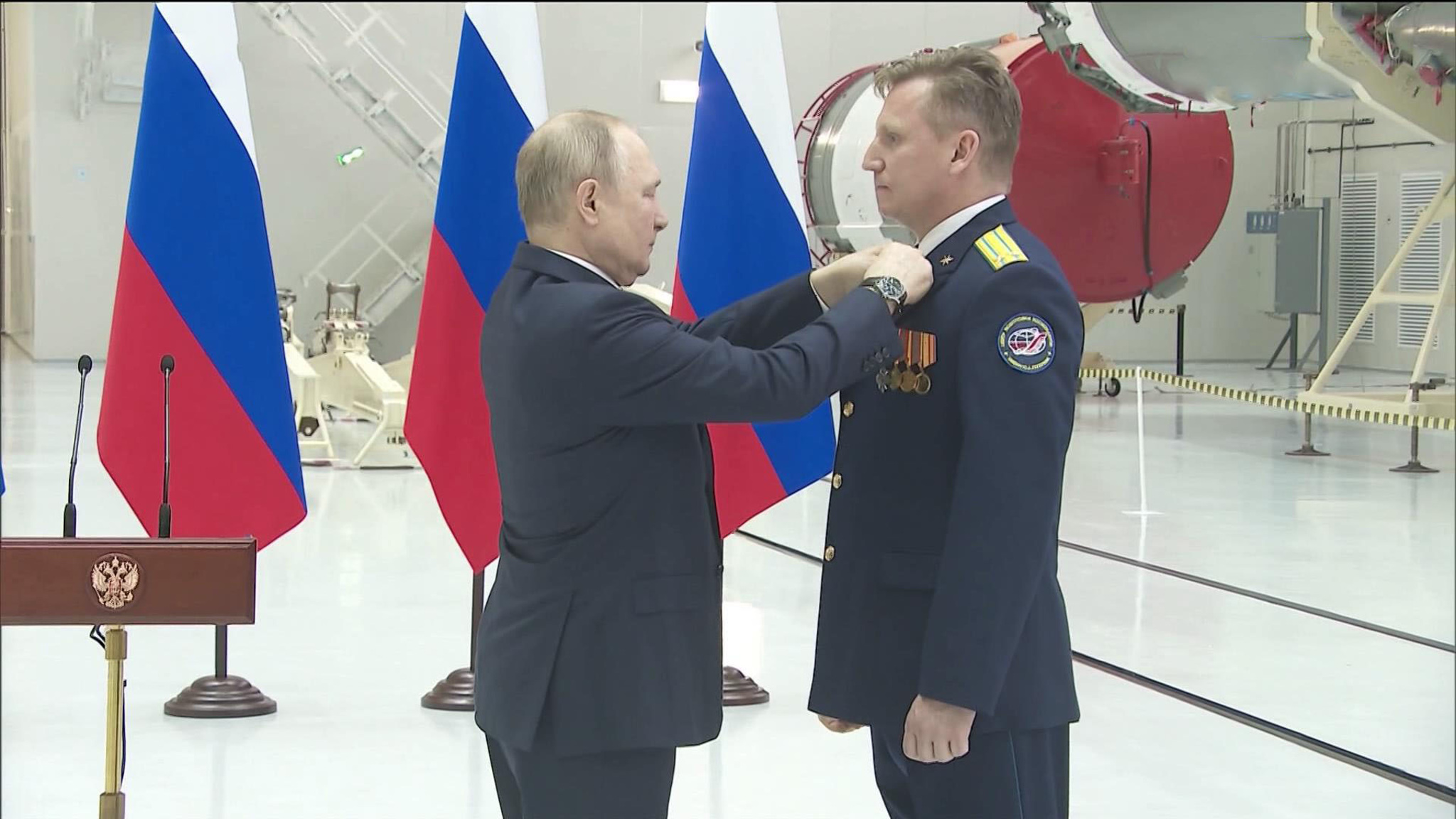 Владимир Путин посетил космодром "Восточный"