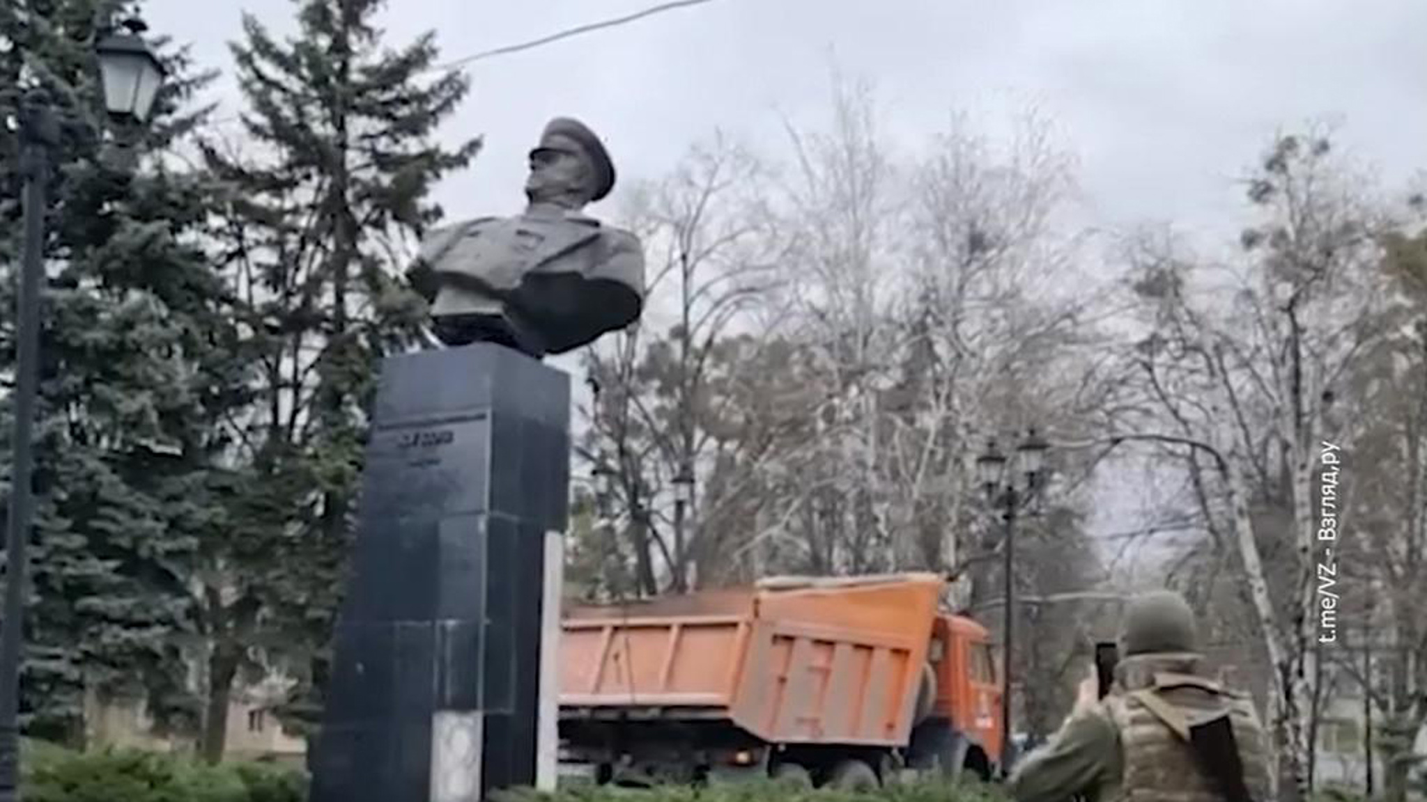 СК возбудил дело по факту сноса памятника Жукову в Харькове