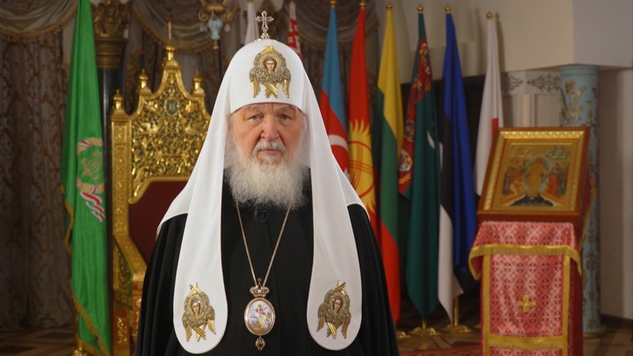 Патриарх поздравил всех верующих со Светлым Христовым Воскресением
