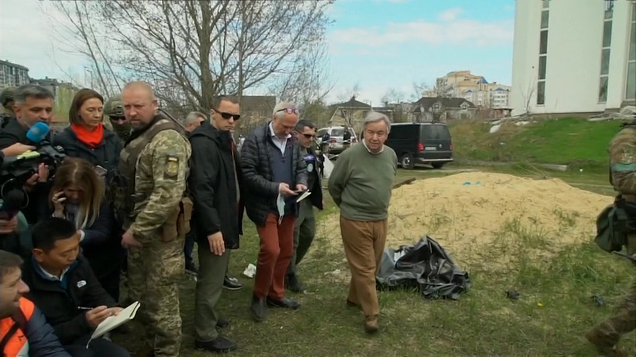 Визит генсека ООН на Украину