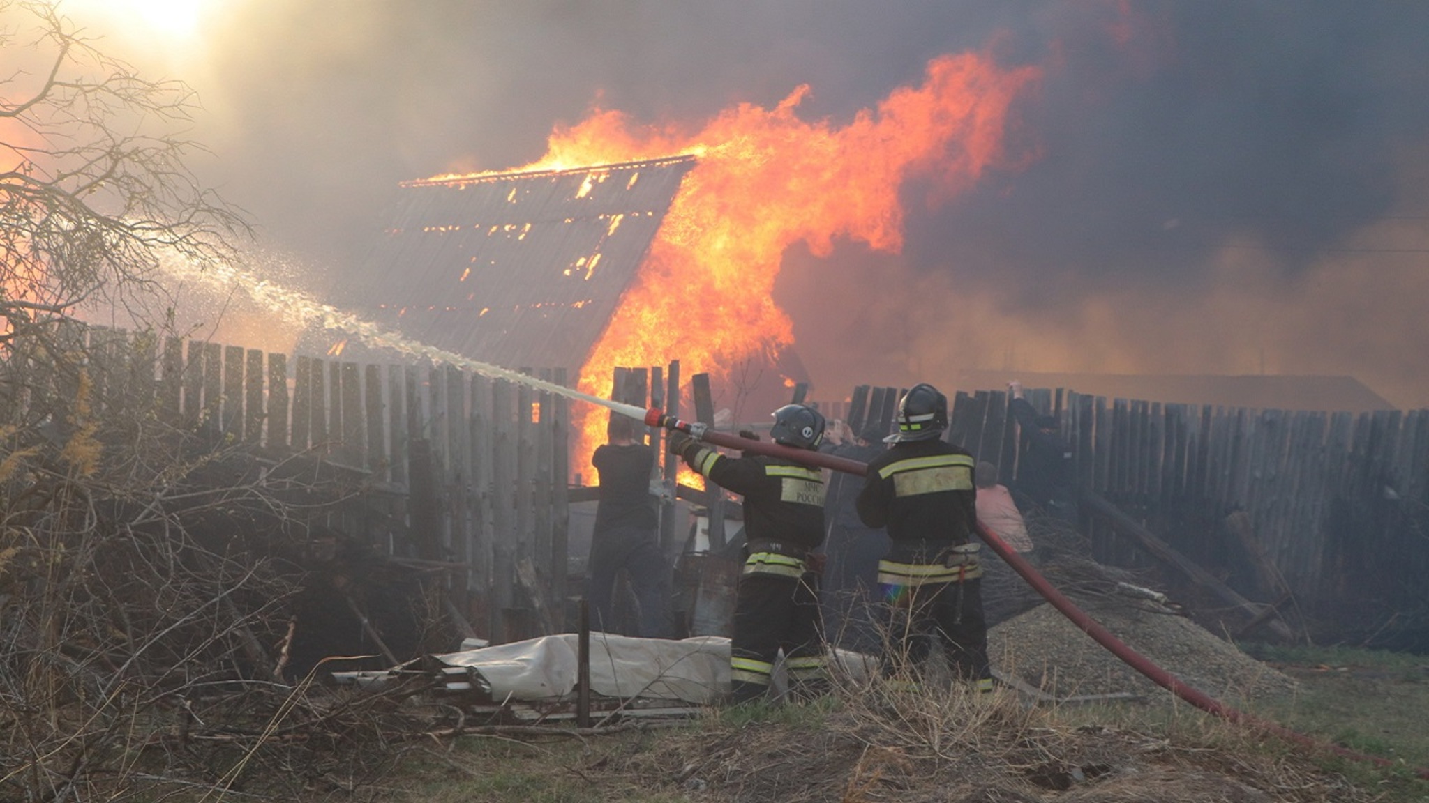 Высокая пожарная опасность сохраняется в Курганской области