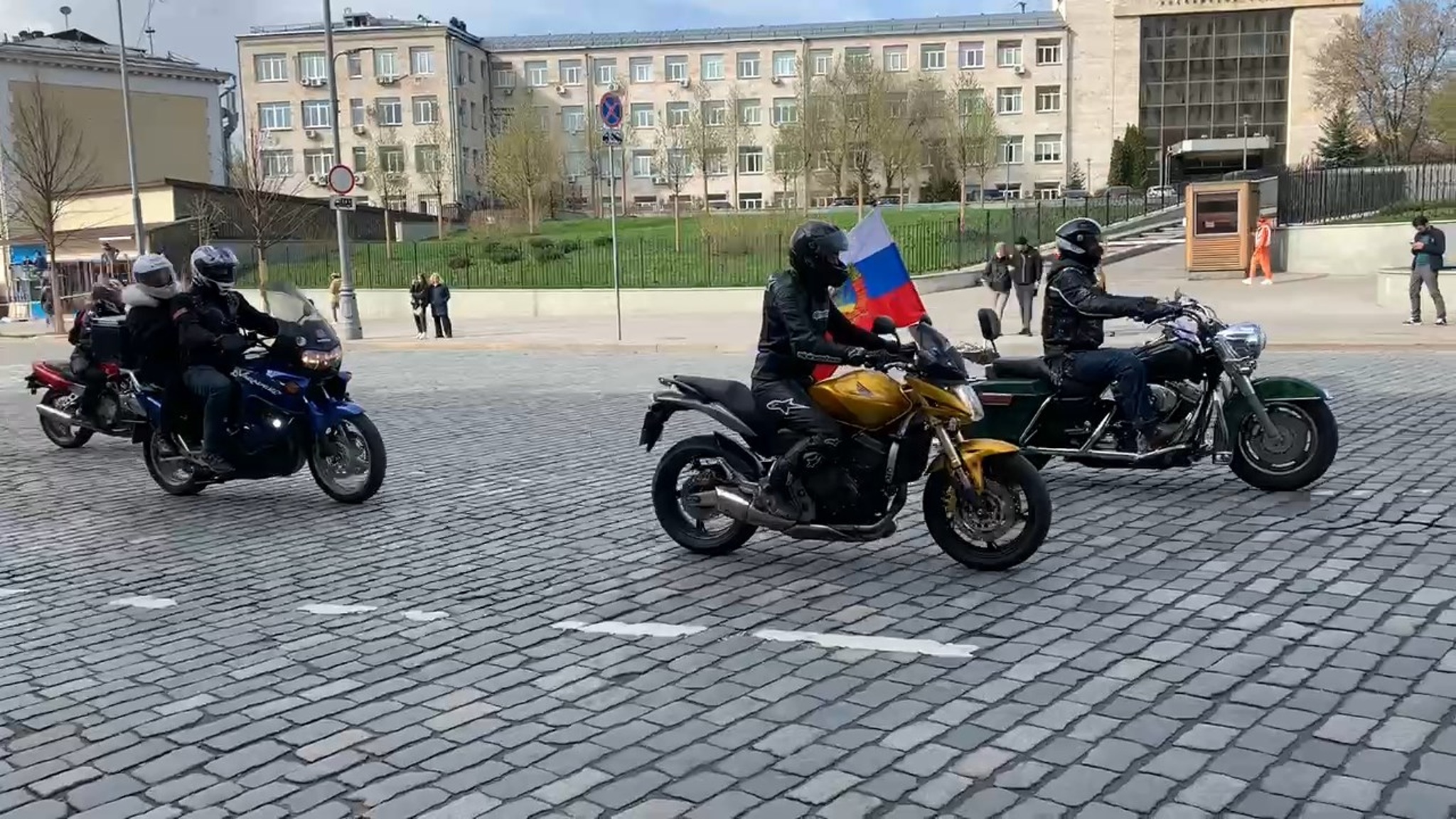 Открытие мотосезона в Москве