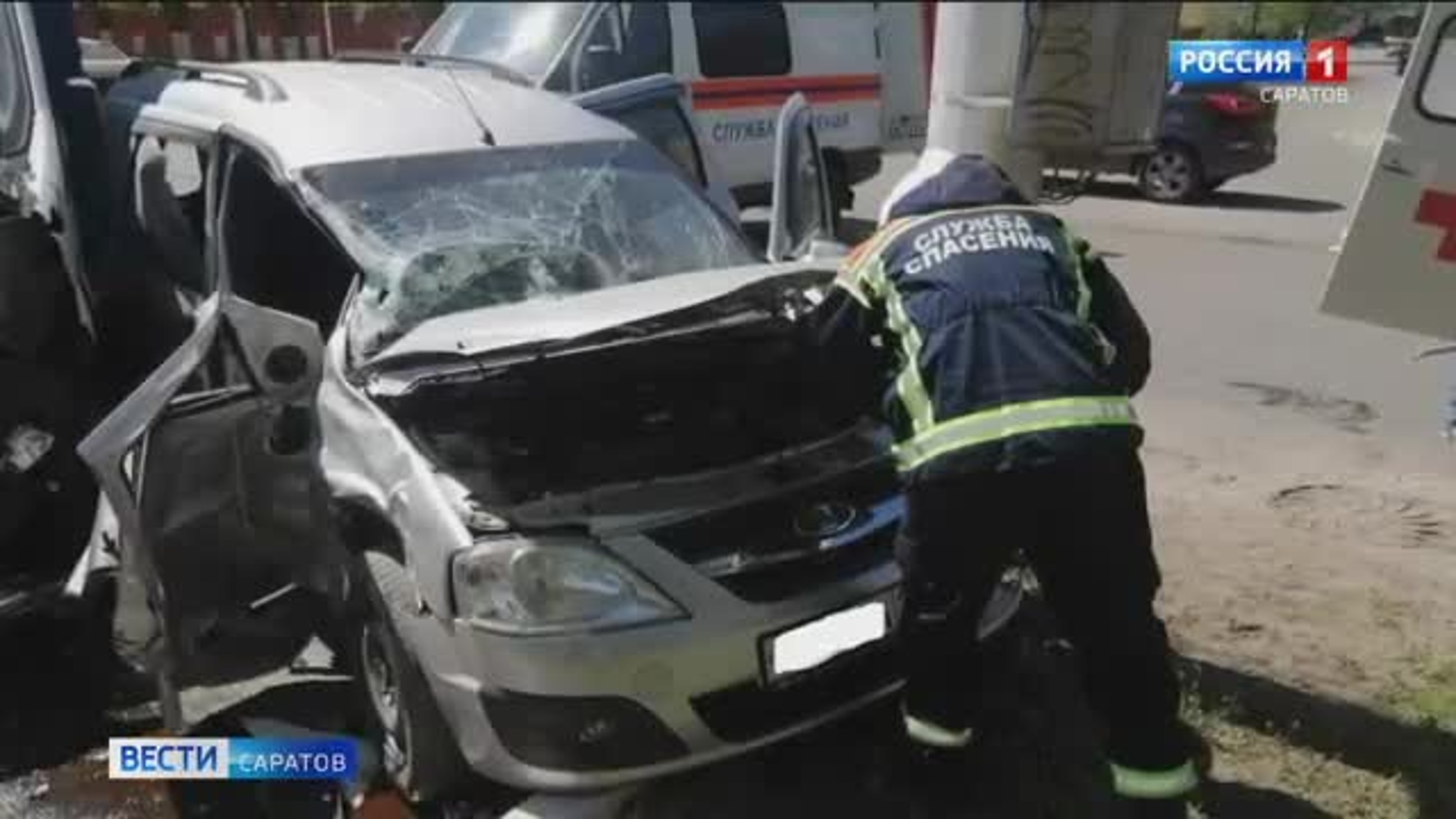 В Балашове произошла авария, в которой пострадали три человека