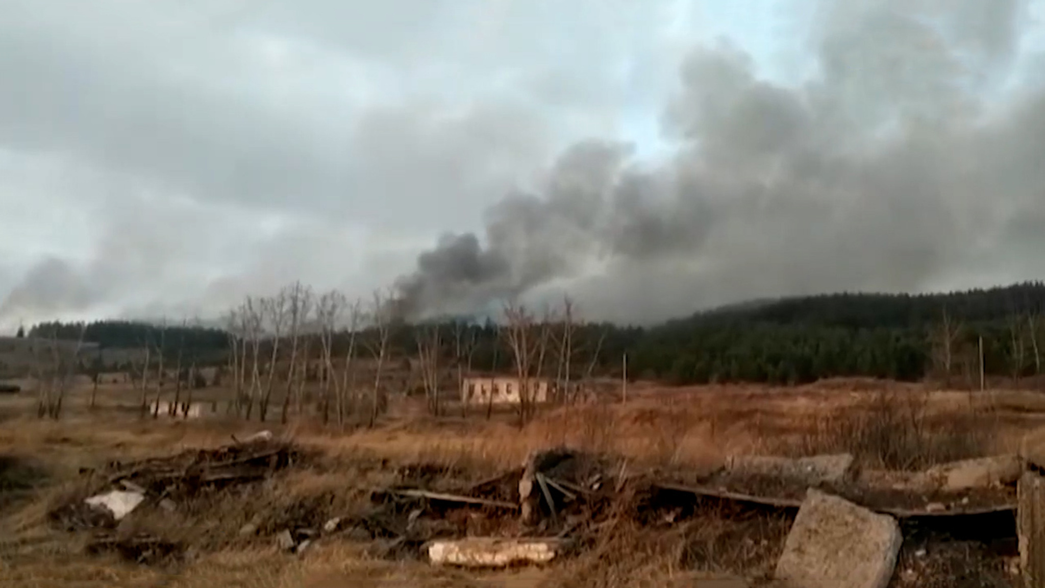 В районах Забайкалья сохраняется сложная пожароопасная обстановка