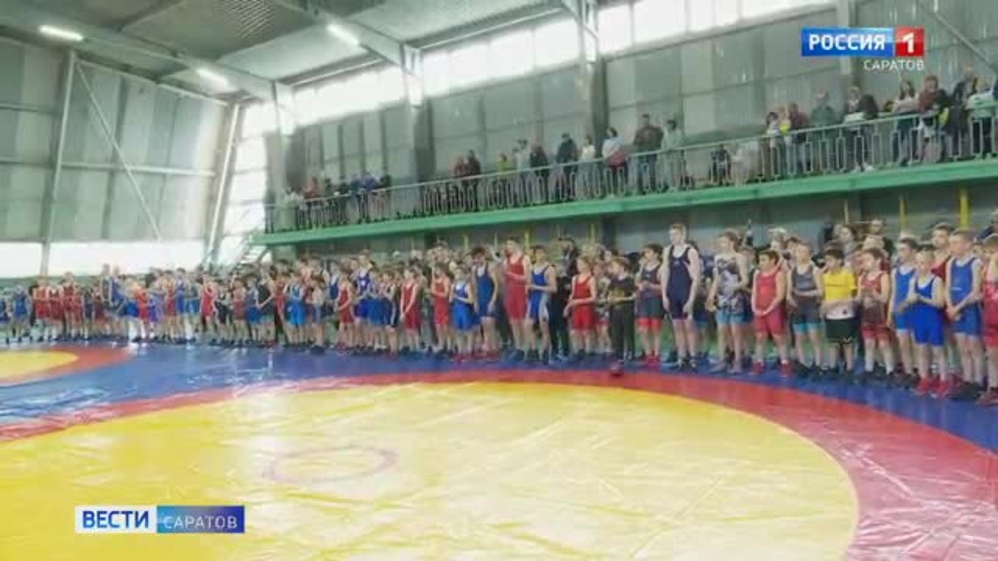 Первенство по греко-римской борьбе прошло в Саратове