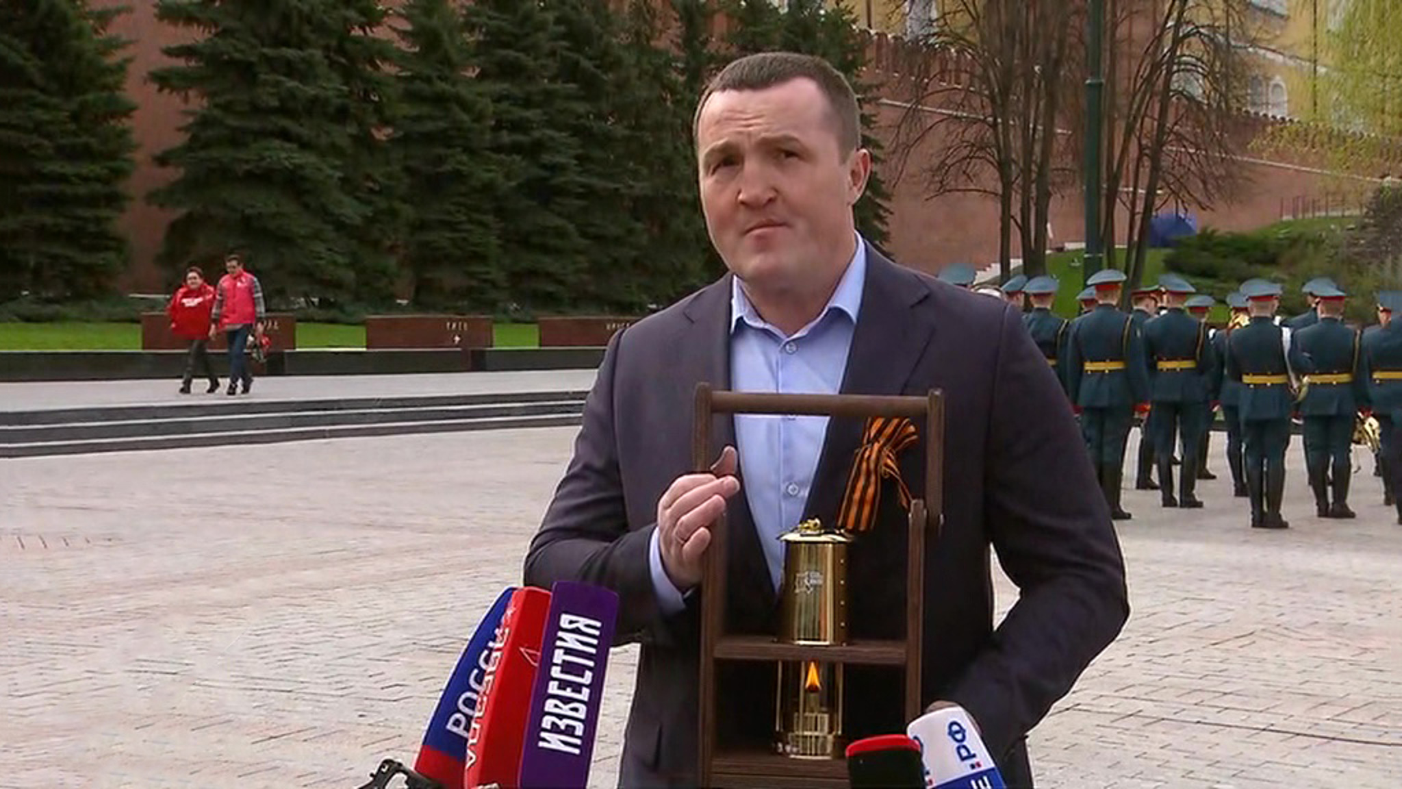 Частицы вечного огня доставят ветеранам
