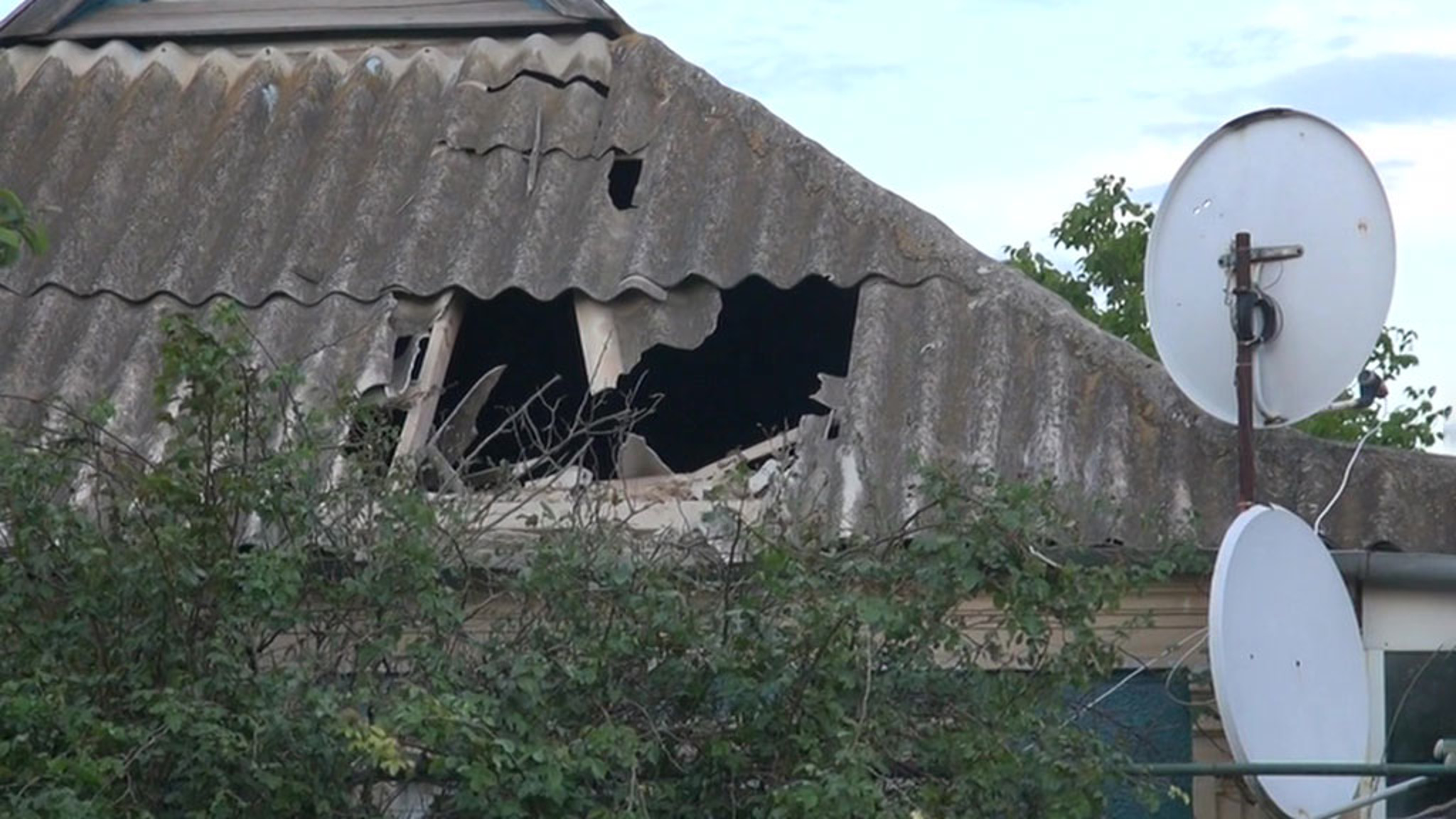 Украинские войска обстреляли село в Херсонской области