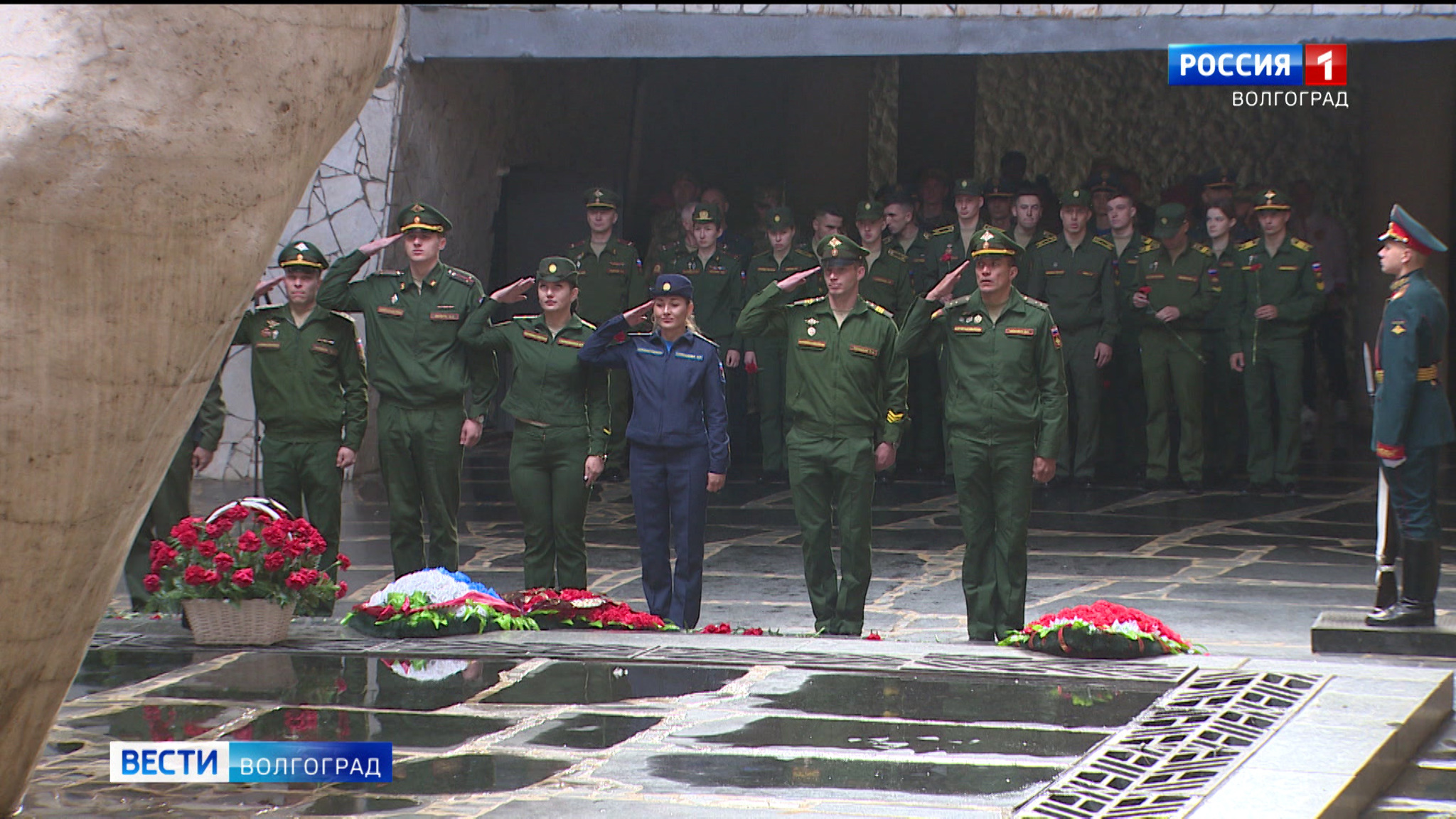 На Мамаевом кургане стартовал всеармейский конкурс «Воин мира»