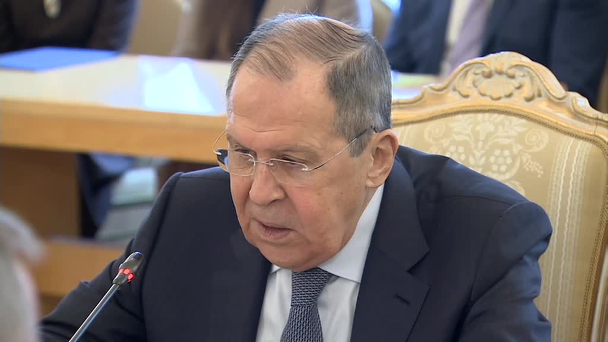 Король Бахрейна встретился с главой МИД РФ Сергеем Лавровым