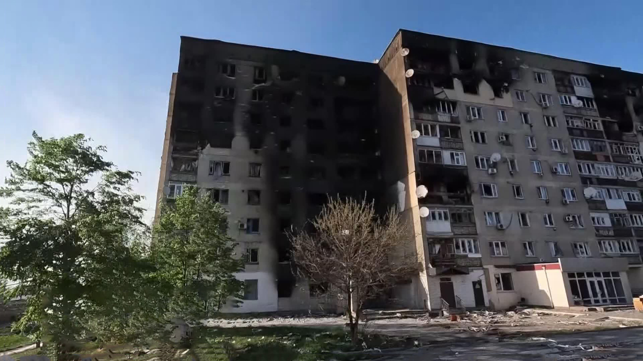 Нацистский Киев мстит мирным жителям