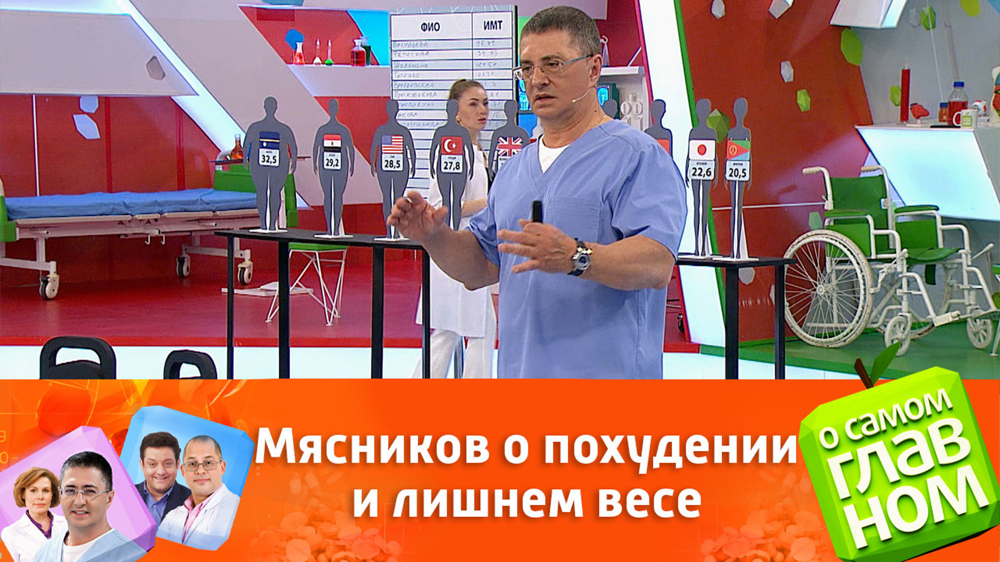 Доктор Мясников рассказал, чем опасен и полезен лишний вес