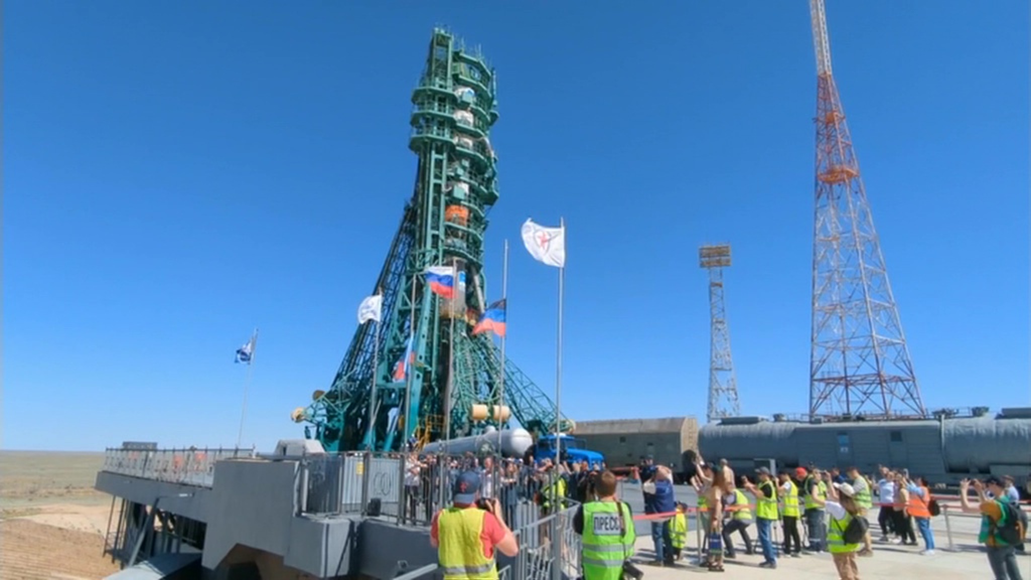 Последние проверки: на Байконуре готовятся к запуску "Донбасса"