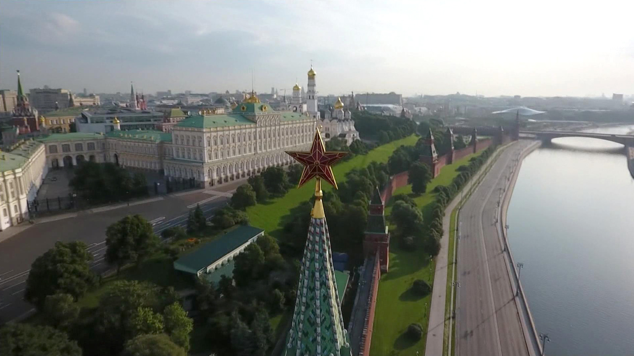 Налет на Кремль. Хронология событий