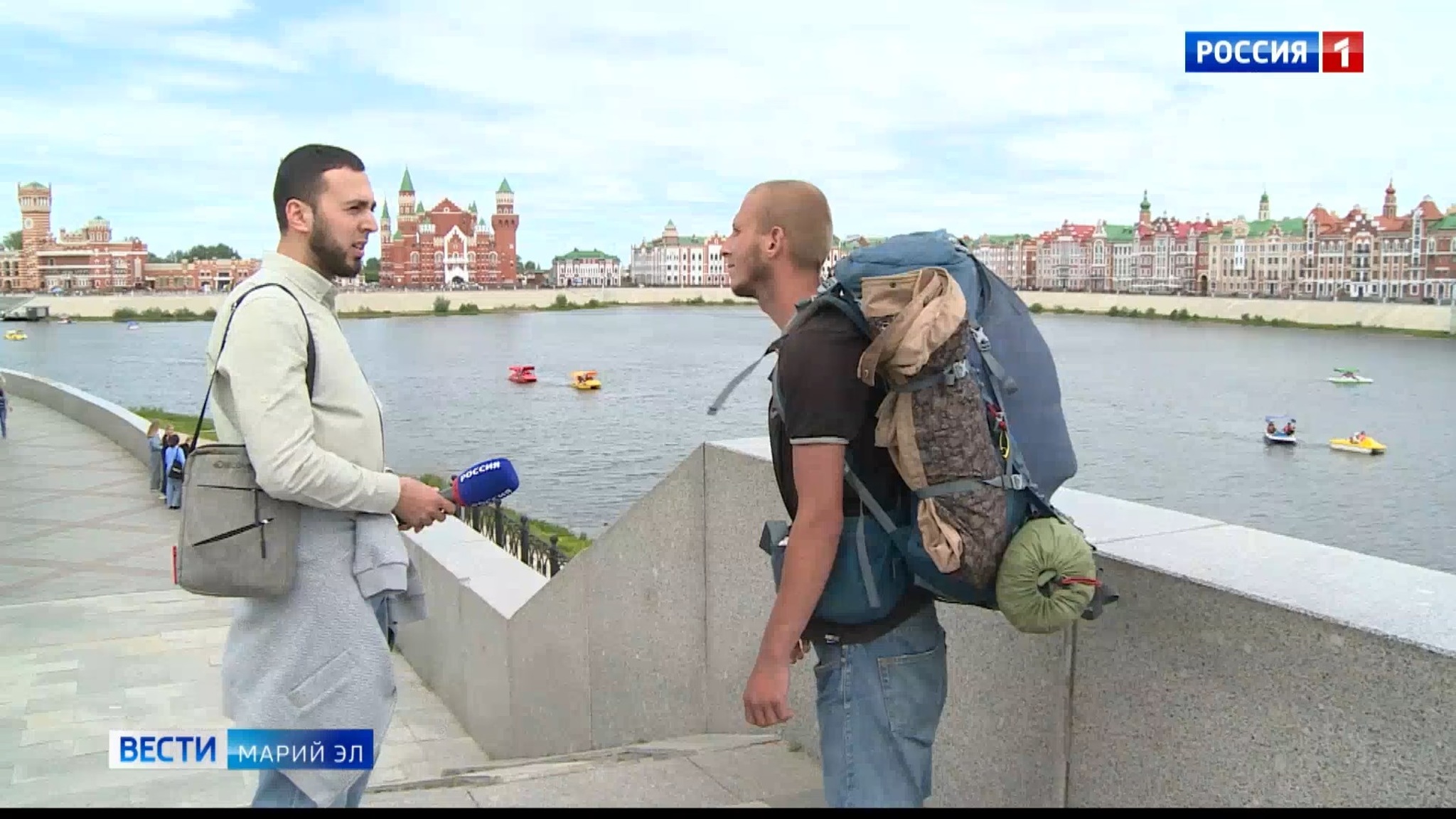 Автостопом по России: путешественник Игорь Косолапов восхищён марийской природой!