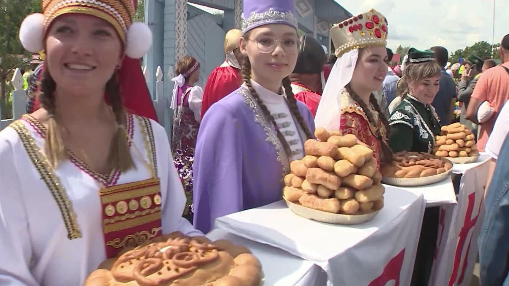 Татарский народный праздник Сабантуй отметили в Казани