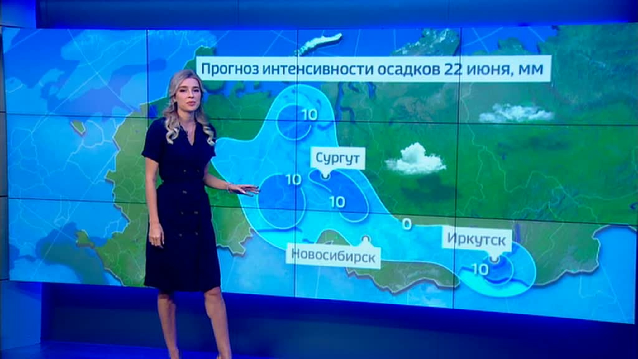 Два активных вихря бушуют над Россией
