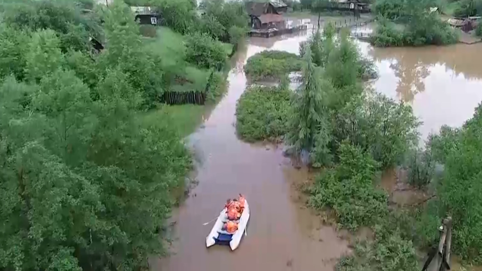 Паводковая ситуация в Забайкалье