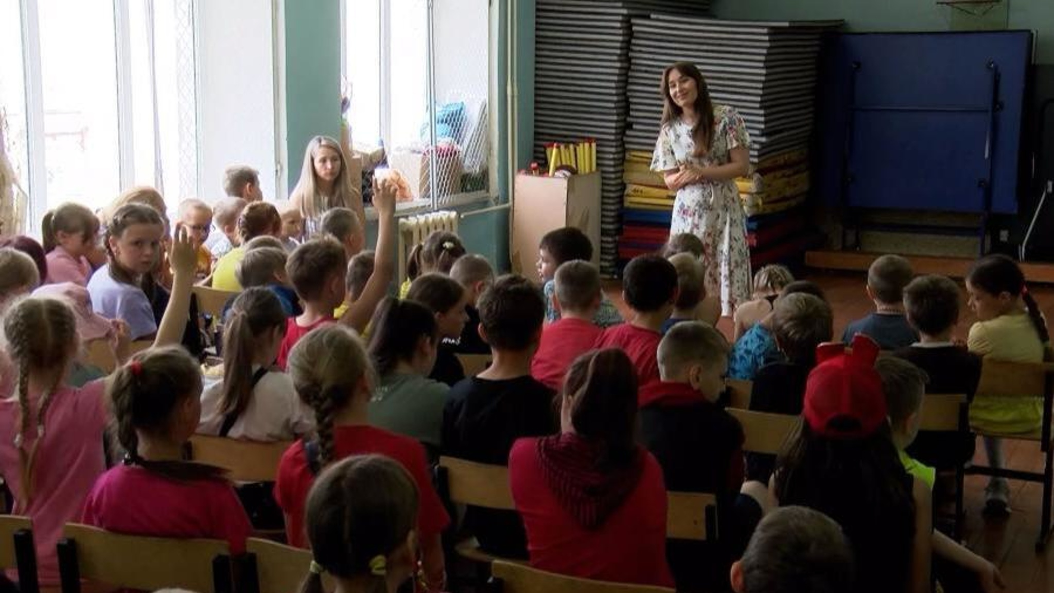 В лагере "Дружба" 17-й средней школы Котласа прошёл День журналиста