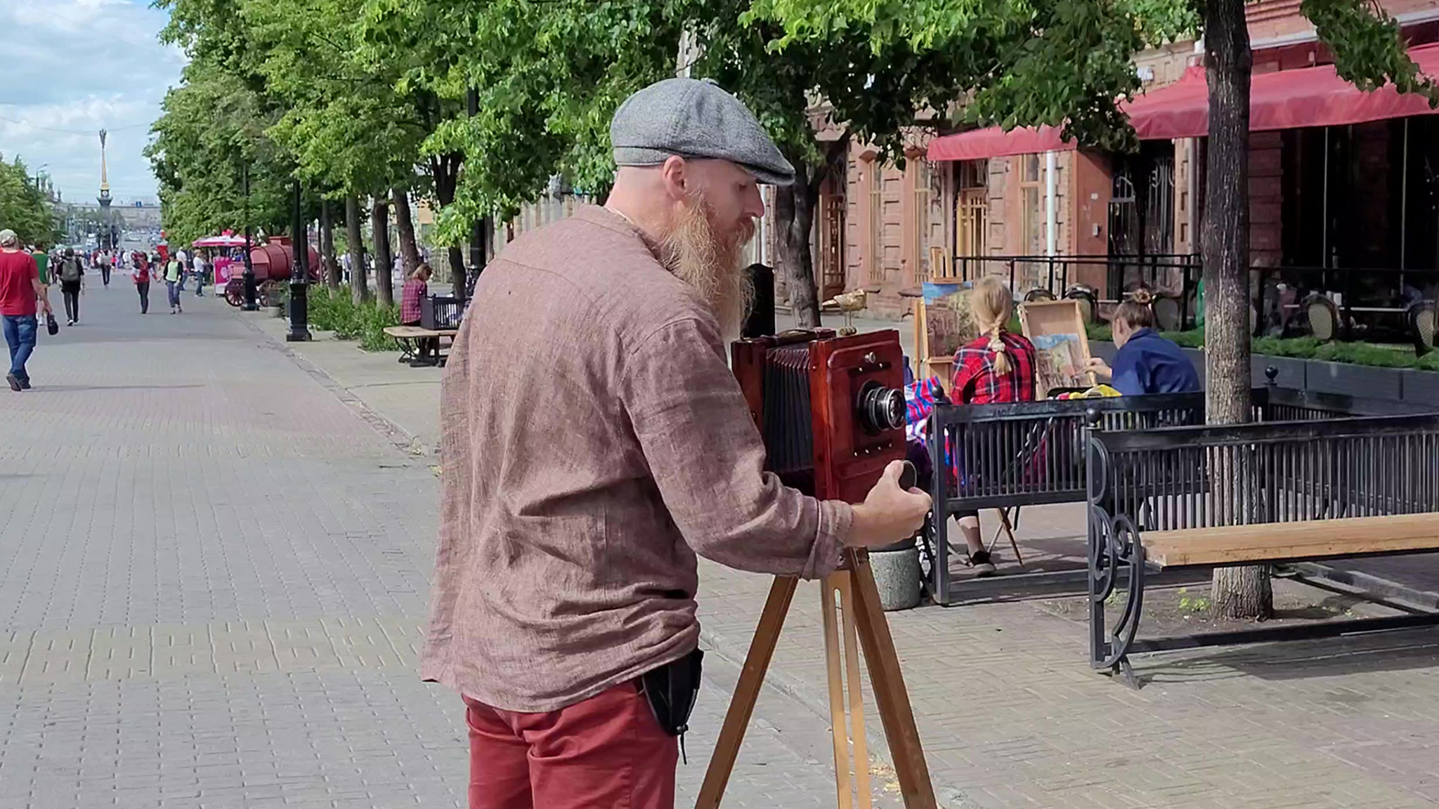 Фотограф из Челябинска создает снимки по технологии XIX века