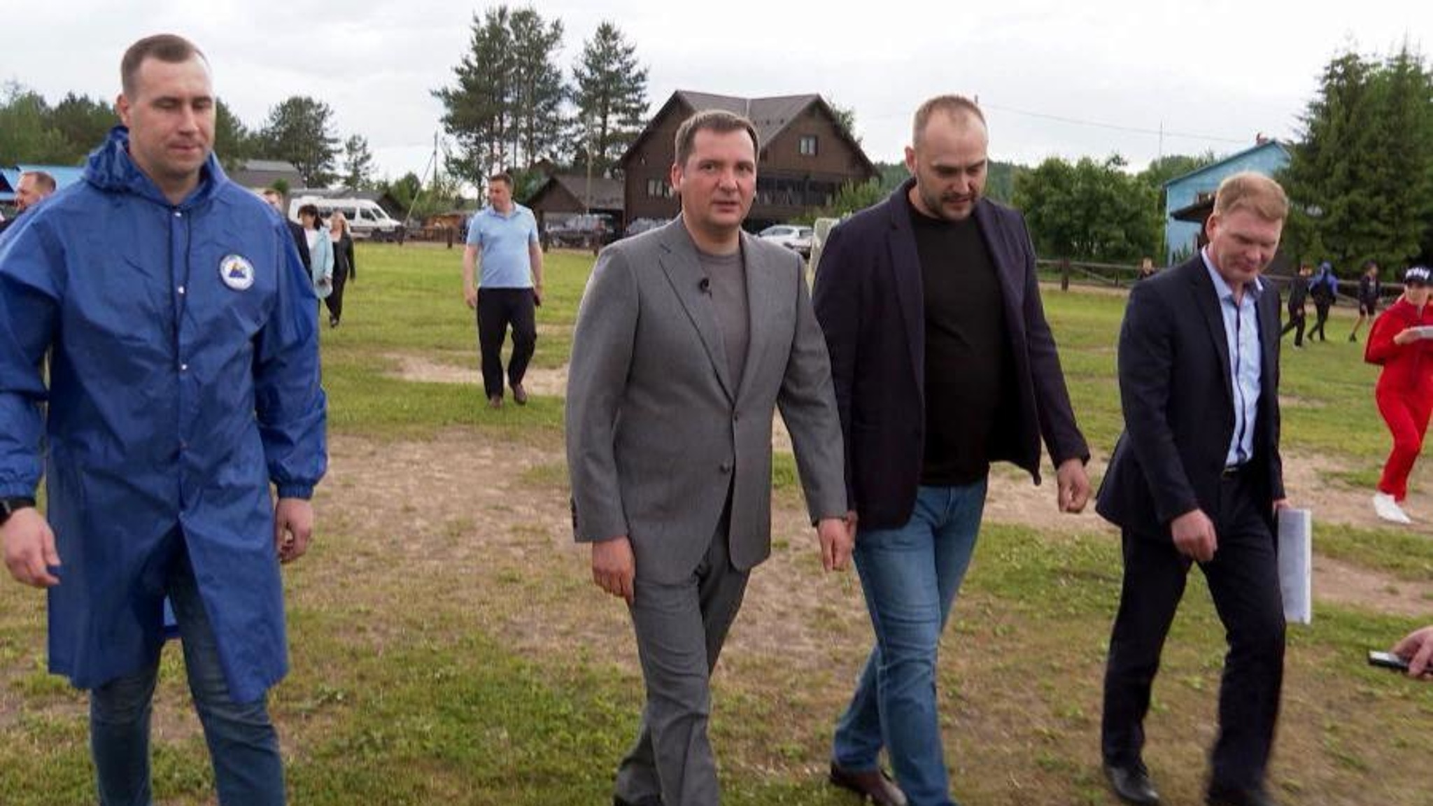 Александр Цыбульский побывал в устьянской Малиновке, где тренируется сборная России по лыжным гонкам