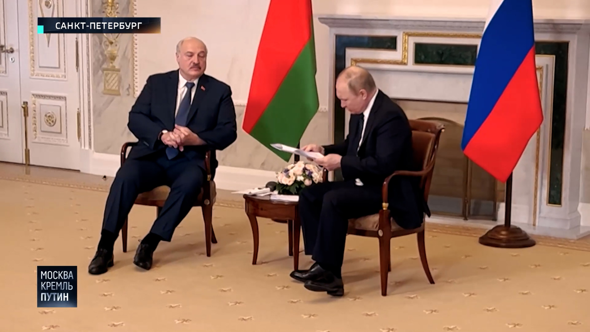 Панорамные виды и подготовка к общению: как проходила встреча Путина и Лукашенко