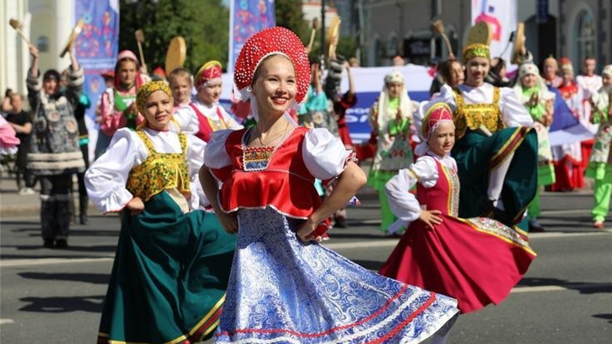 Кировчане участвуют в I Всероссийской Детской Фольклориаде