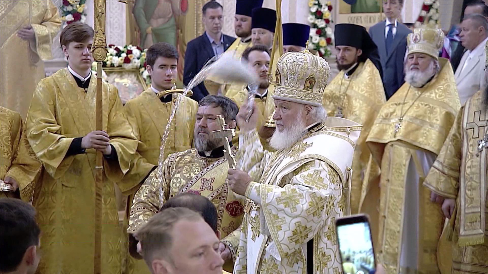 Патриарх освятил собор в Геленджике