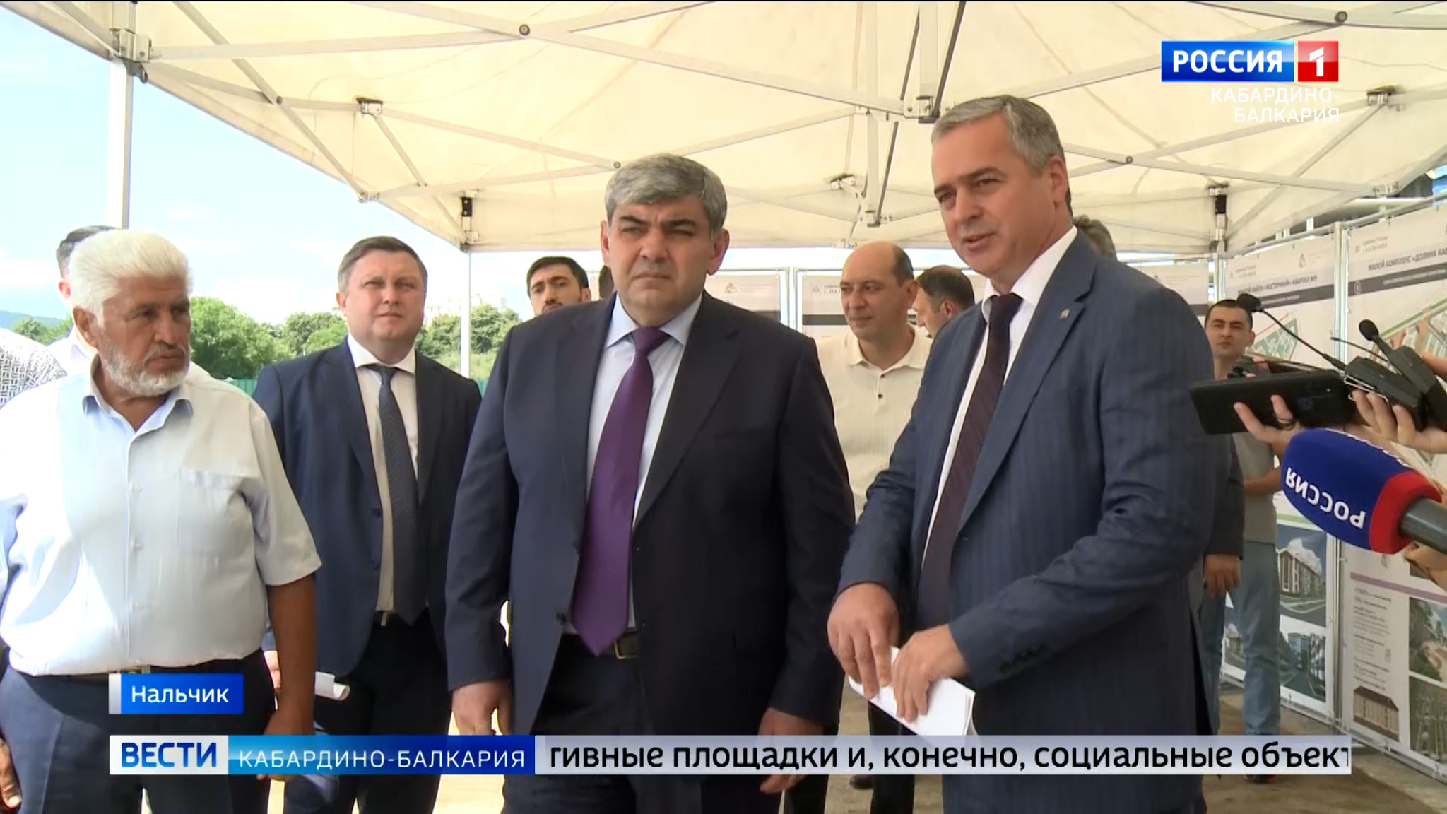 Глава КБР Казбек Коков ознакомился с планом развития микрорайона "Восточный" в Нальчике