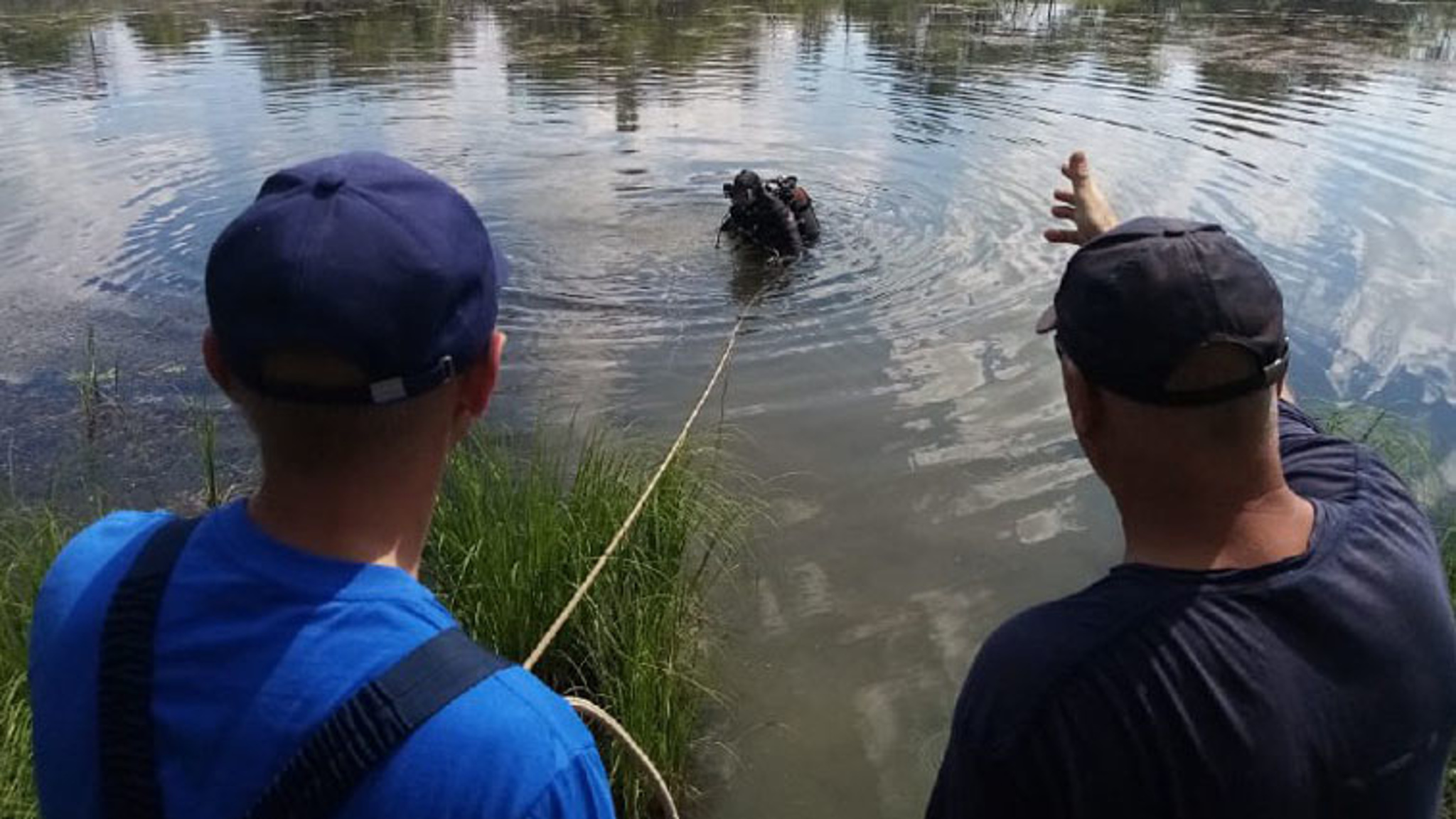 В Серышевском районе из карьера достали утопленника