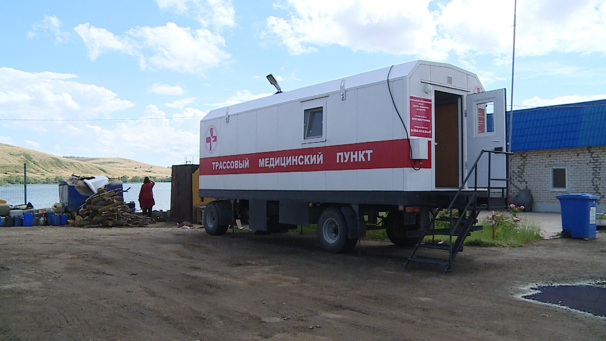 В Волгоградской области начинает работу новый мобильный медпункт