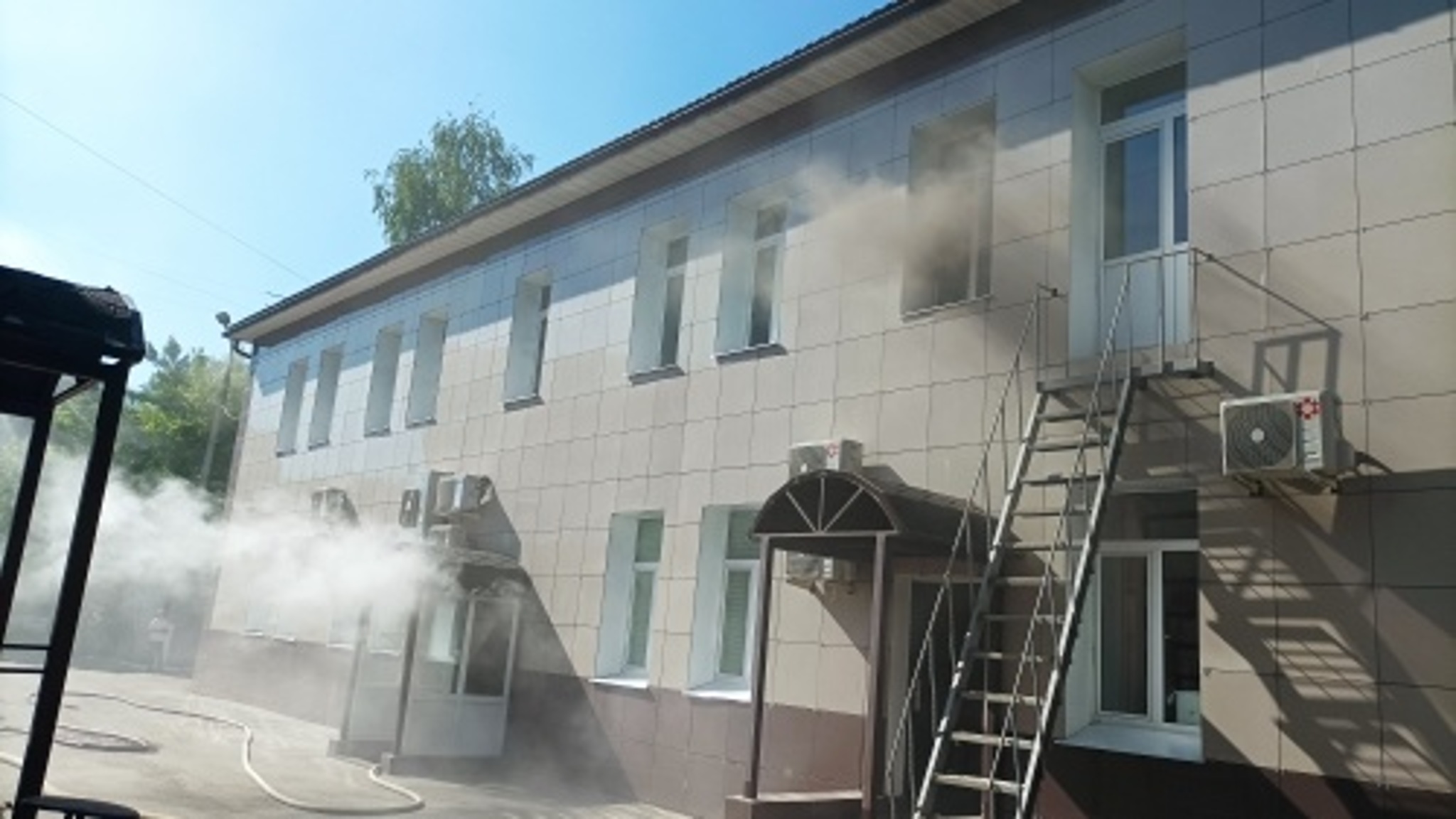 Из-за пожара во Владимире эвакуировали 40 человек