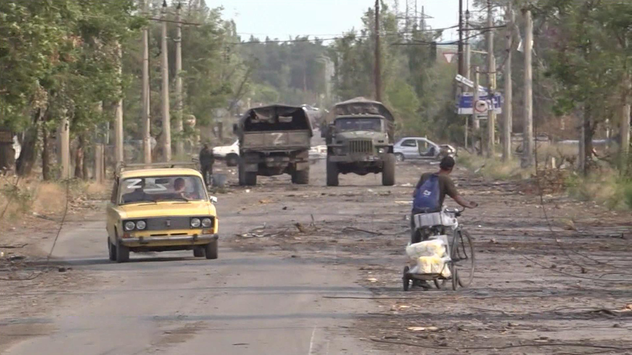Донбасс: украинские военные в спешке покидают боевые позиции