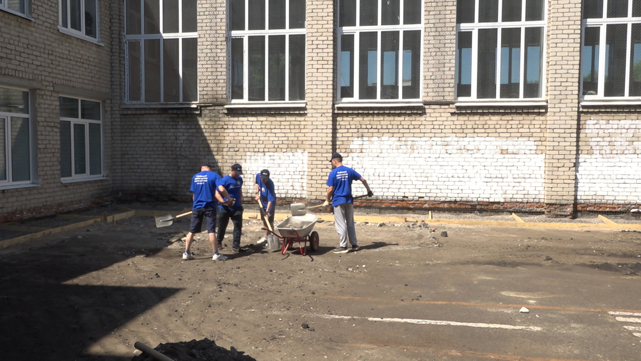 В Рыбинске в школе №28 идет капитальный ремонт